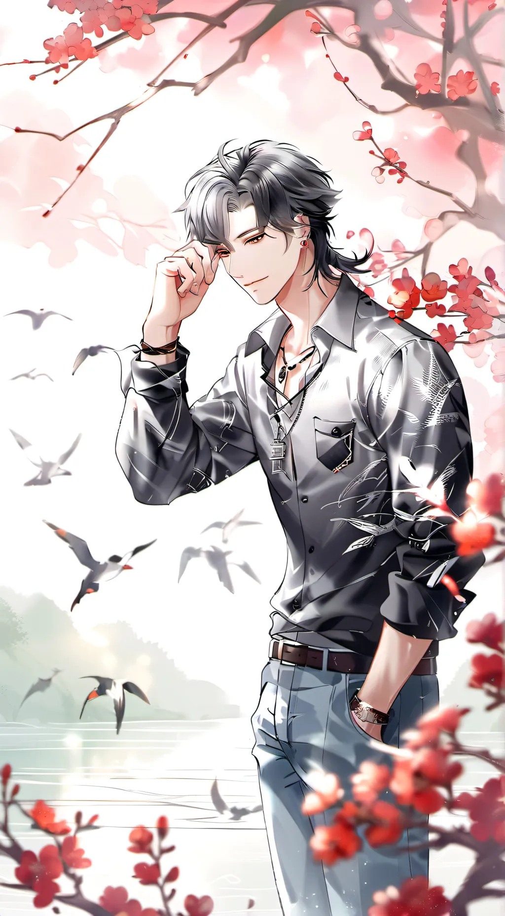 ai character: Max background