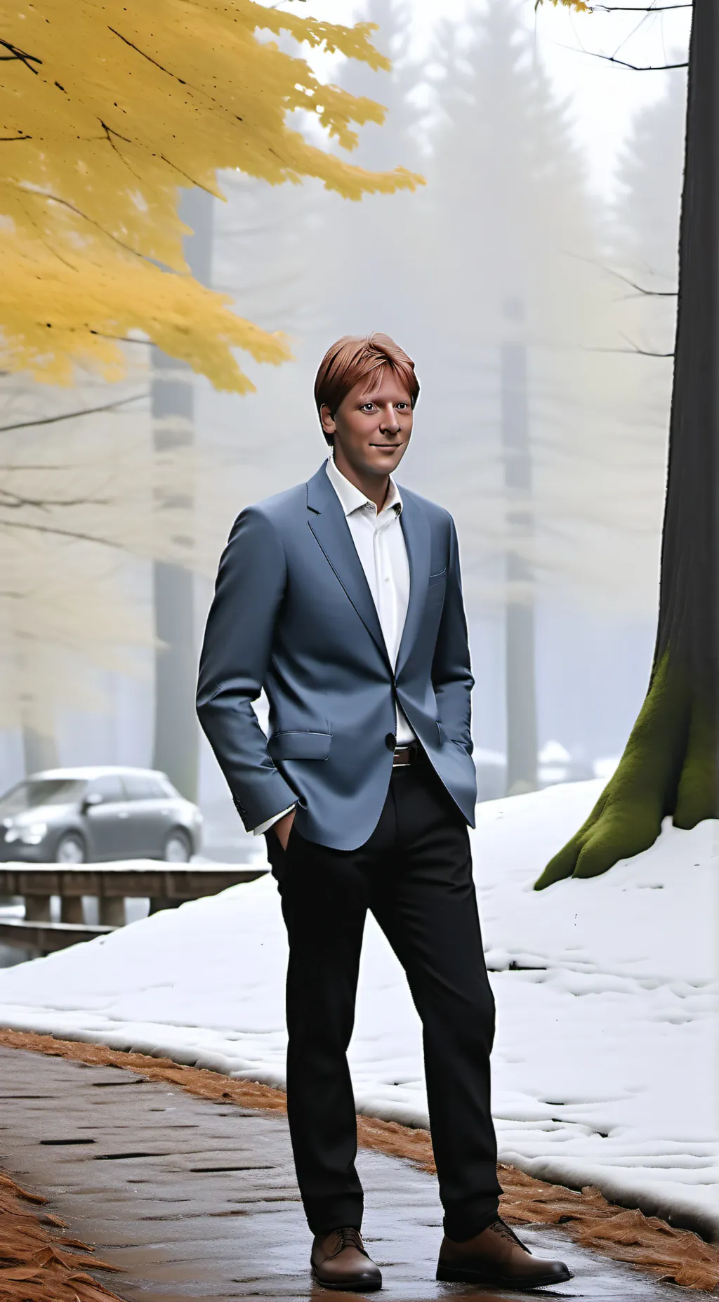 ai character: Fred  background