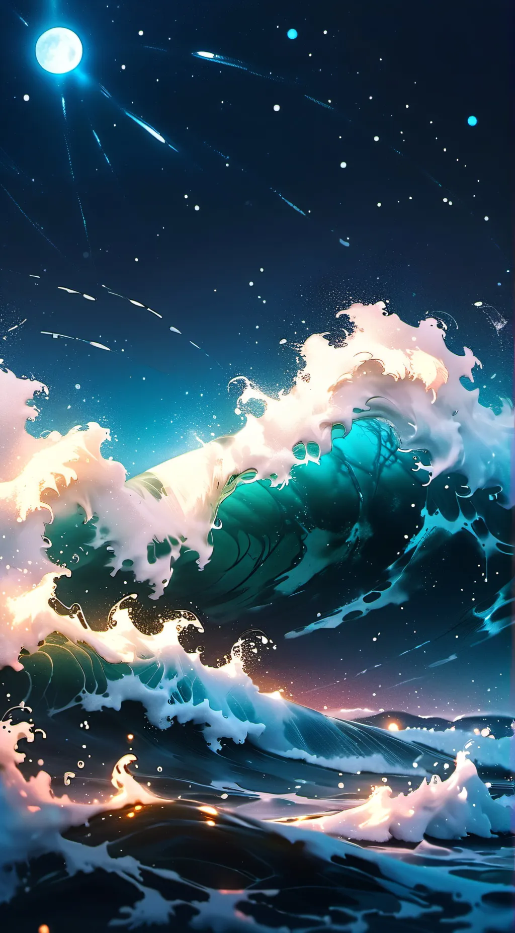 ai character: MHA ice skating  background