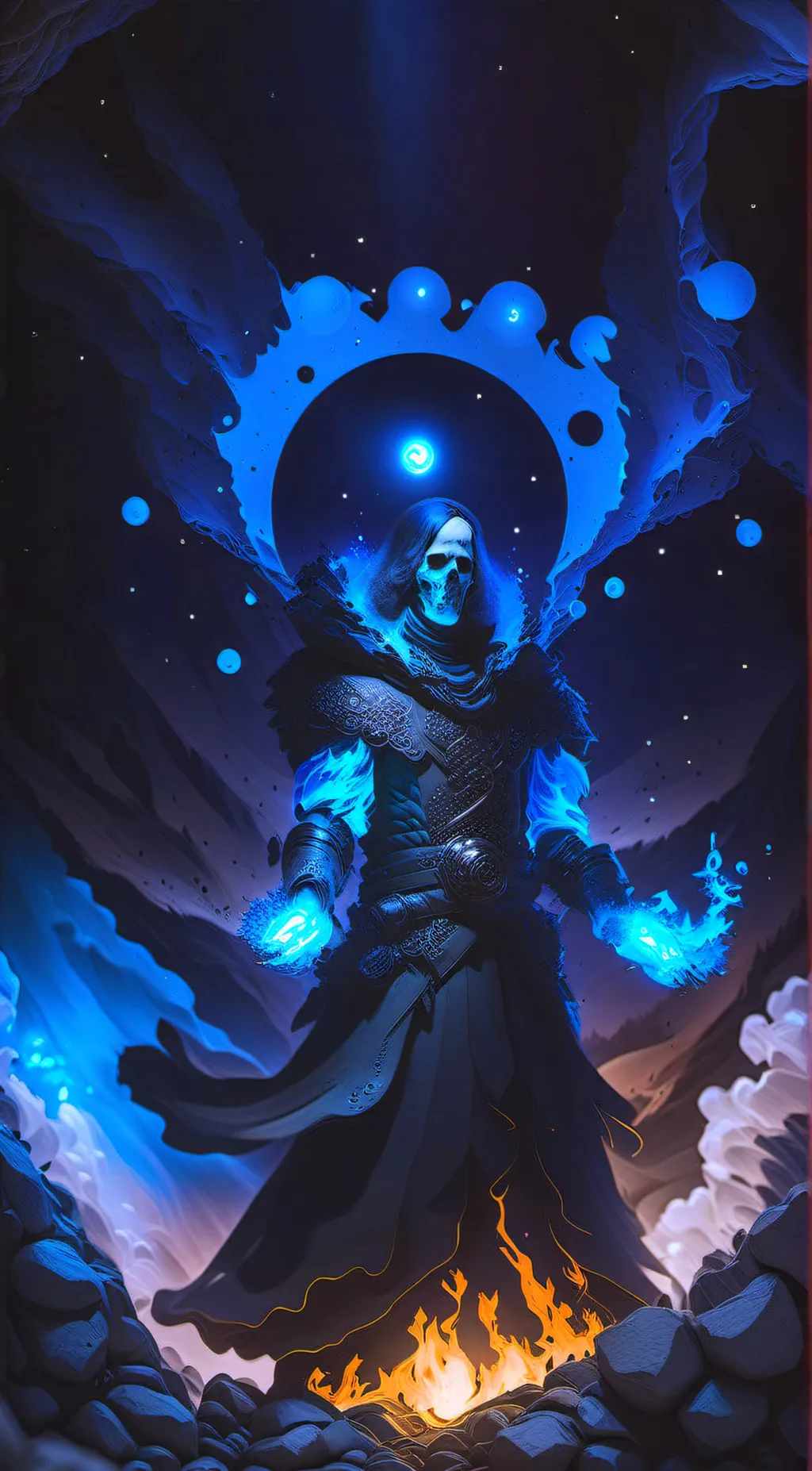 ai character: Chris Reaper  background