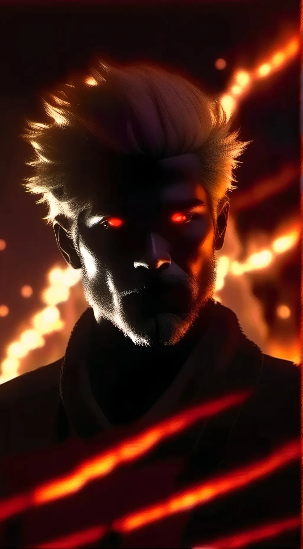 ai character: Pack god background