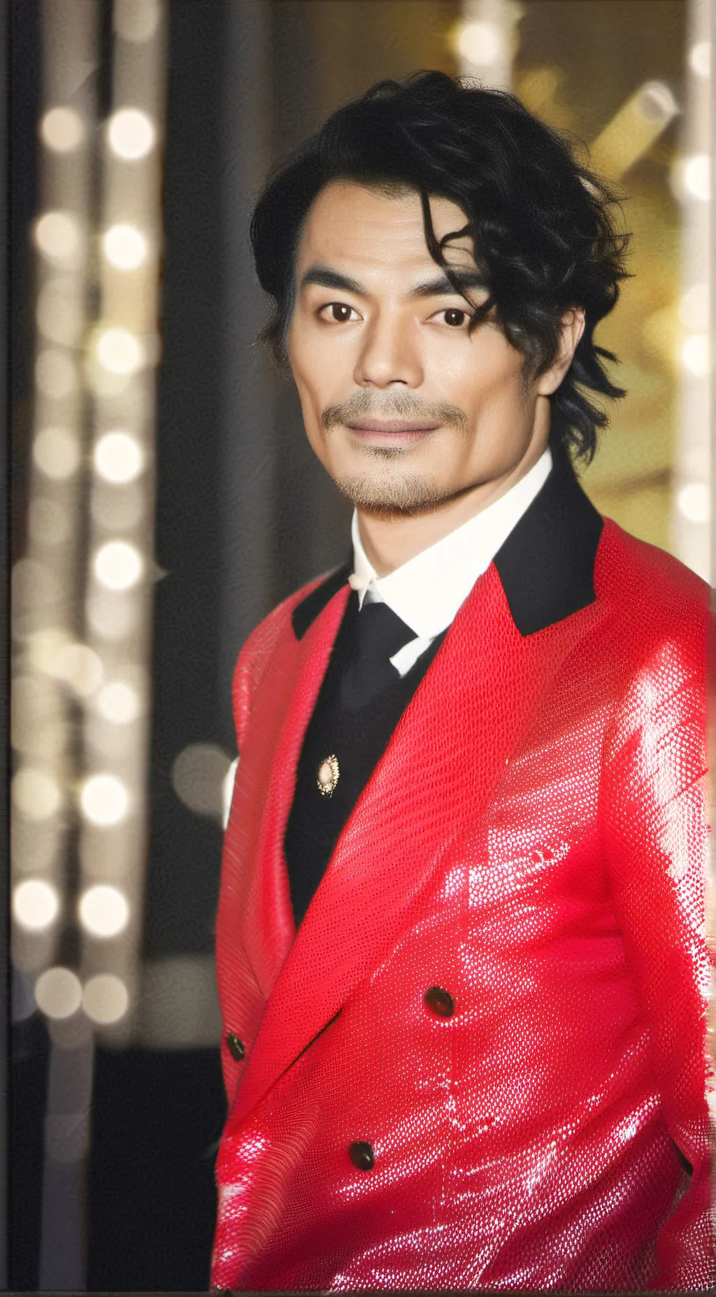 ai character: Michael Jackson background