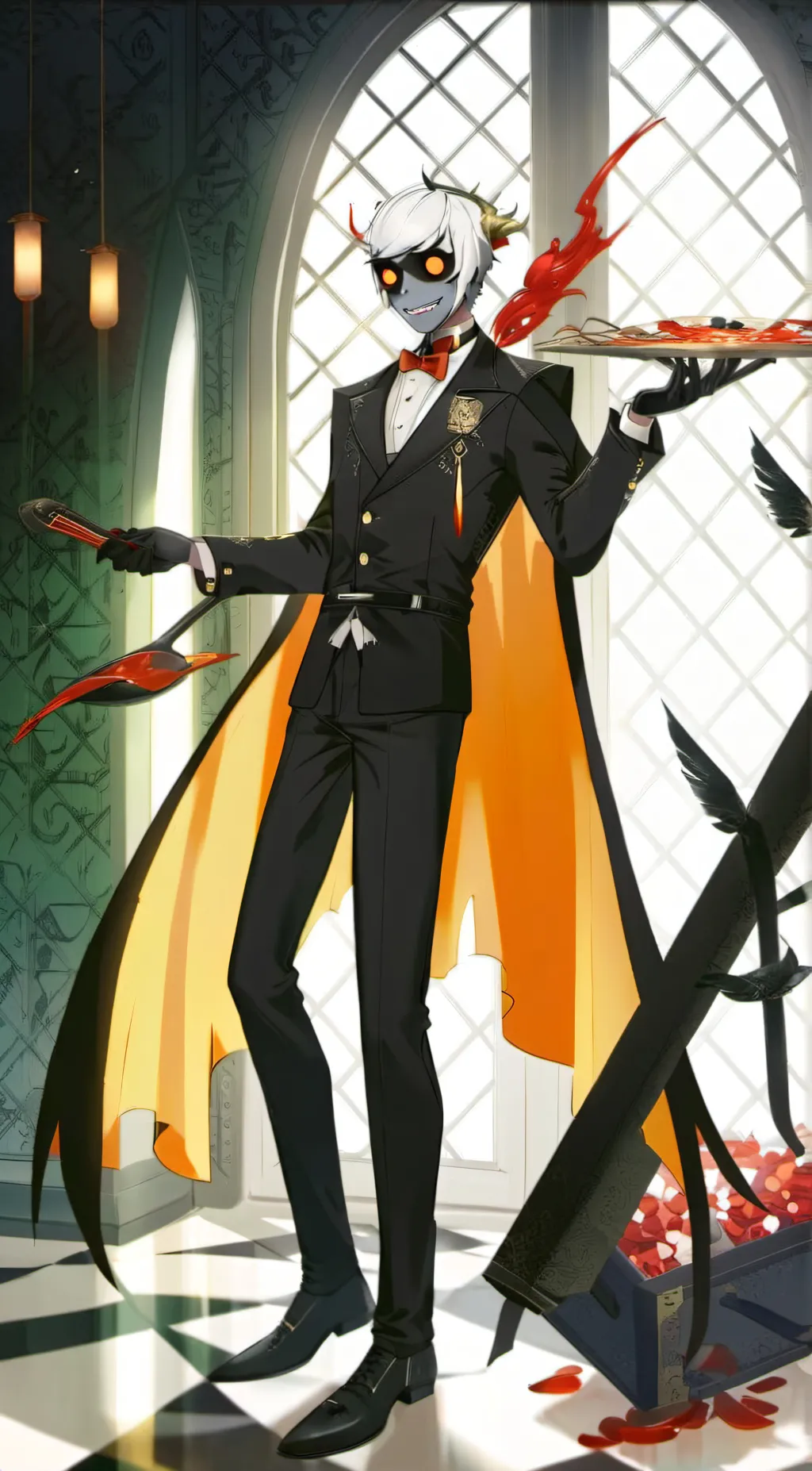 ai character: (Human) Alastor background