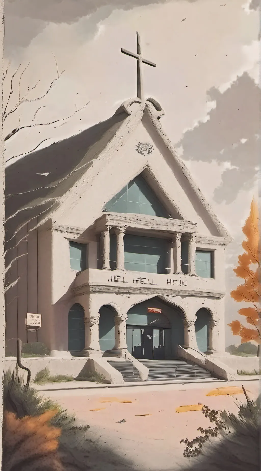 ai character: Hazbin High background