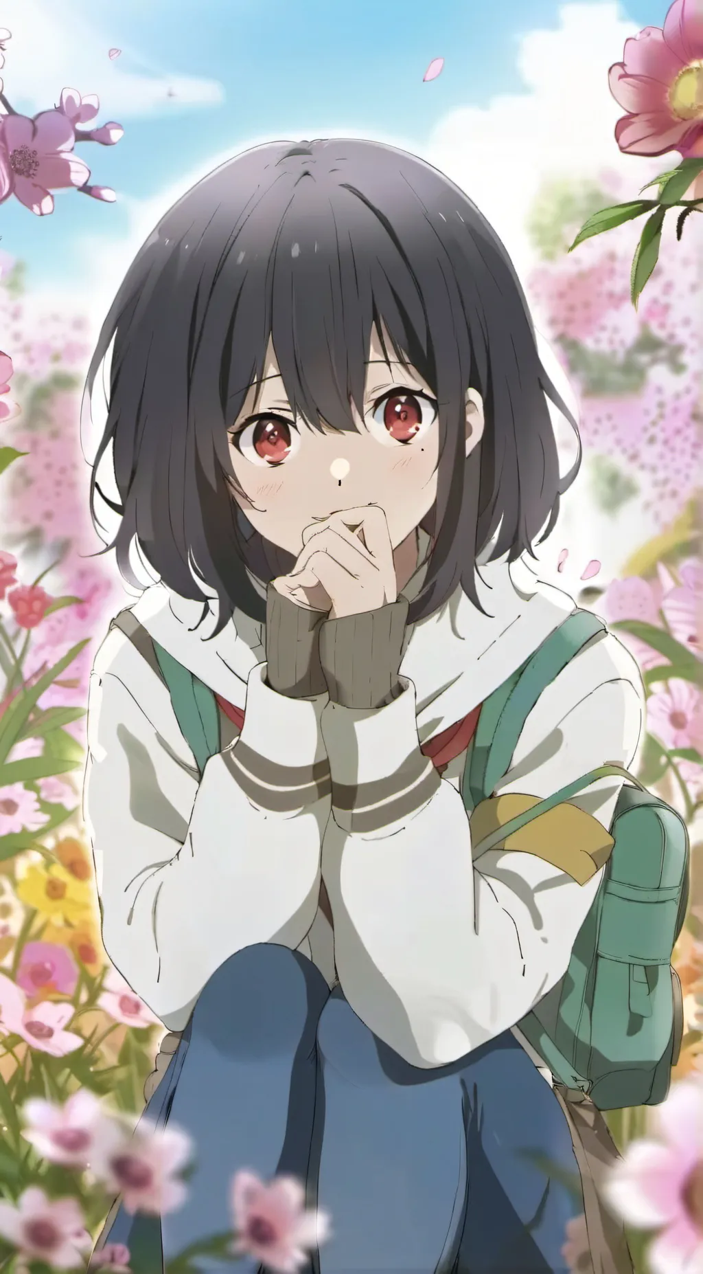 ai character: luna background