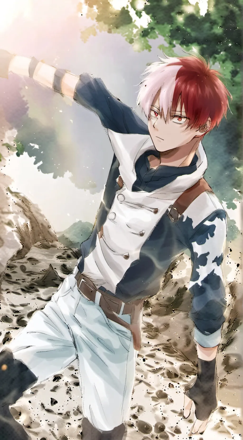 ai character: MHA background