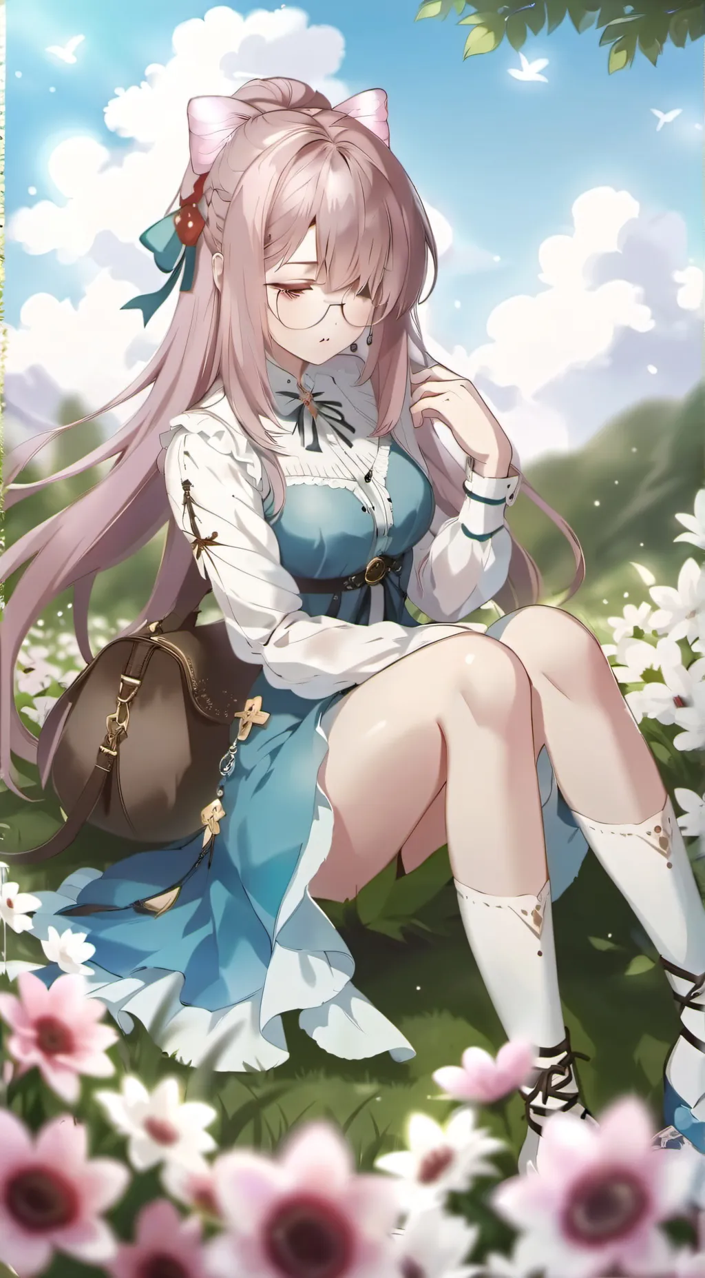 ai character: Umaru chan neko background