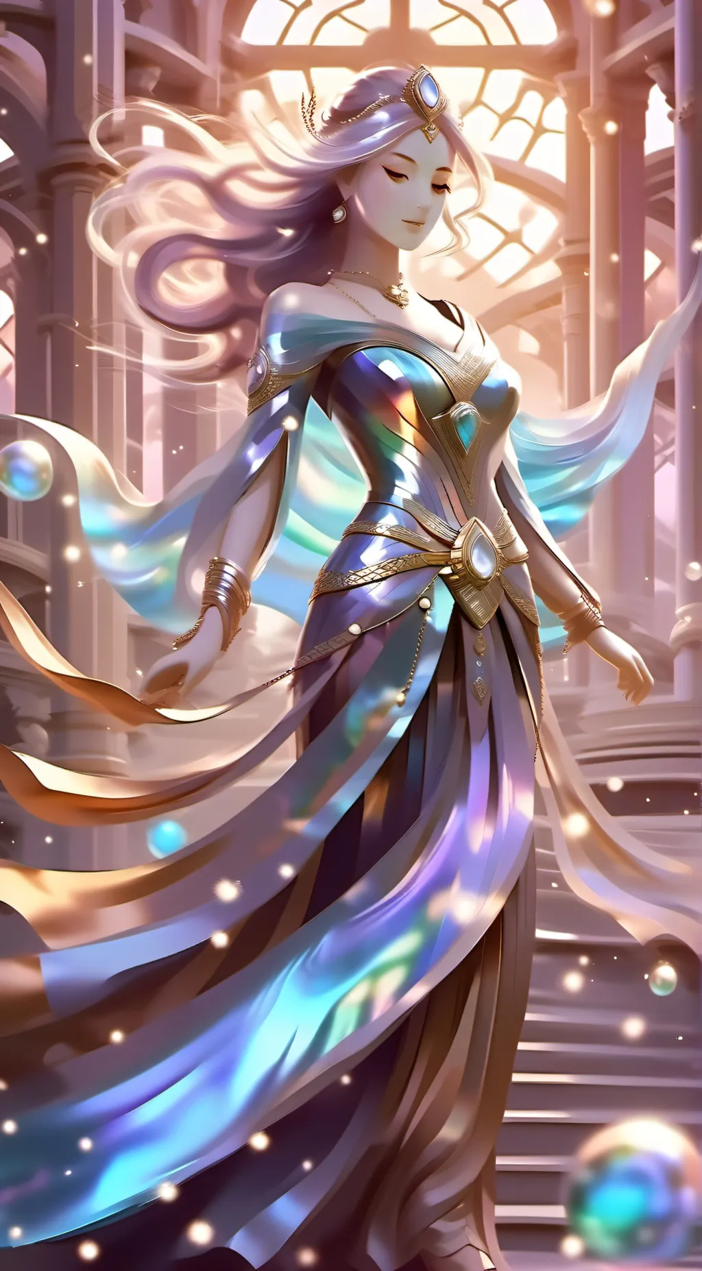 ai character: happy b'day talkie background