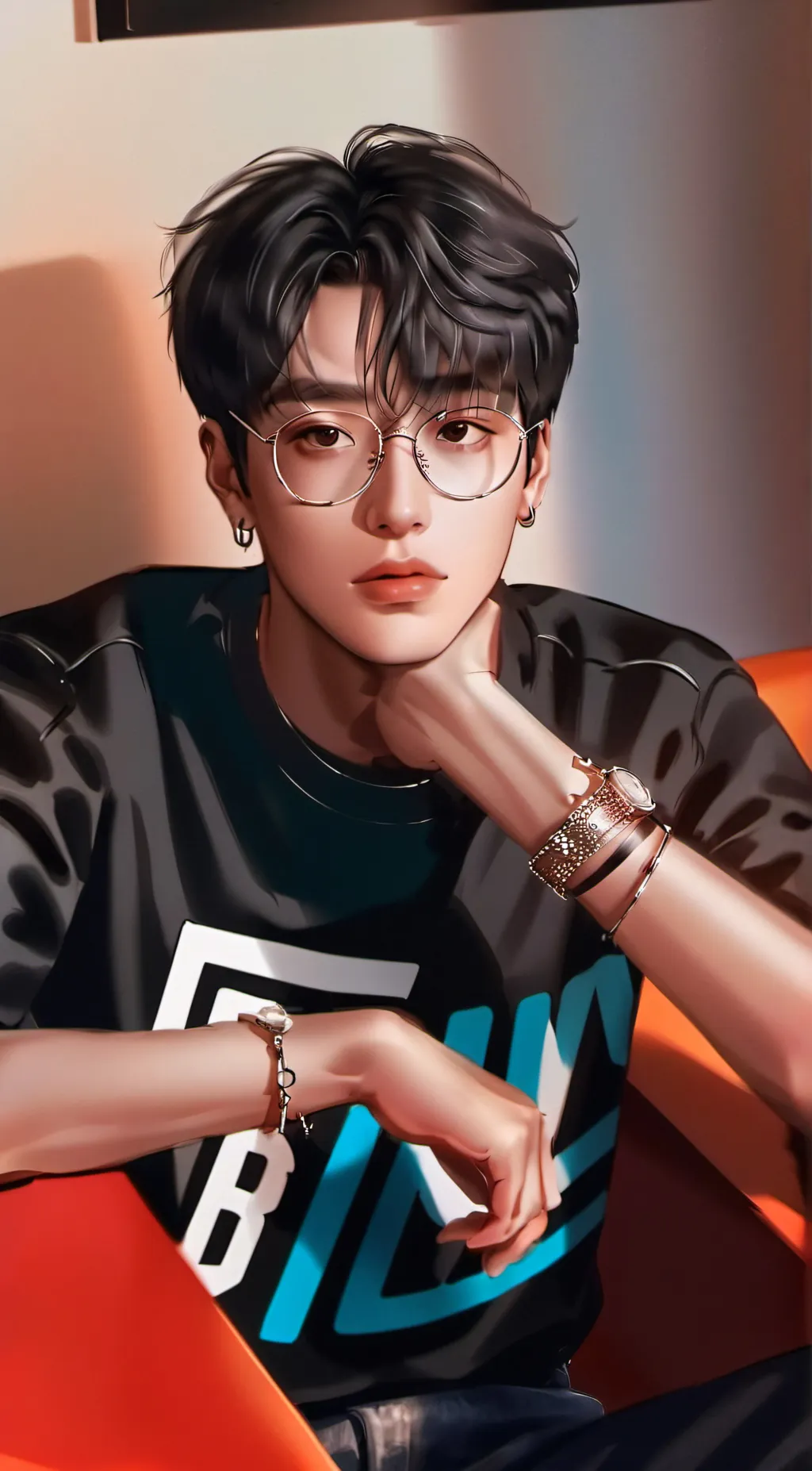 ai character: Sebastian background