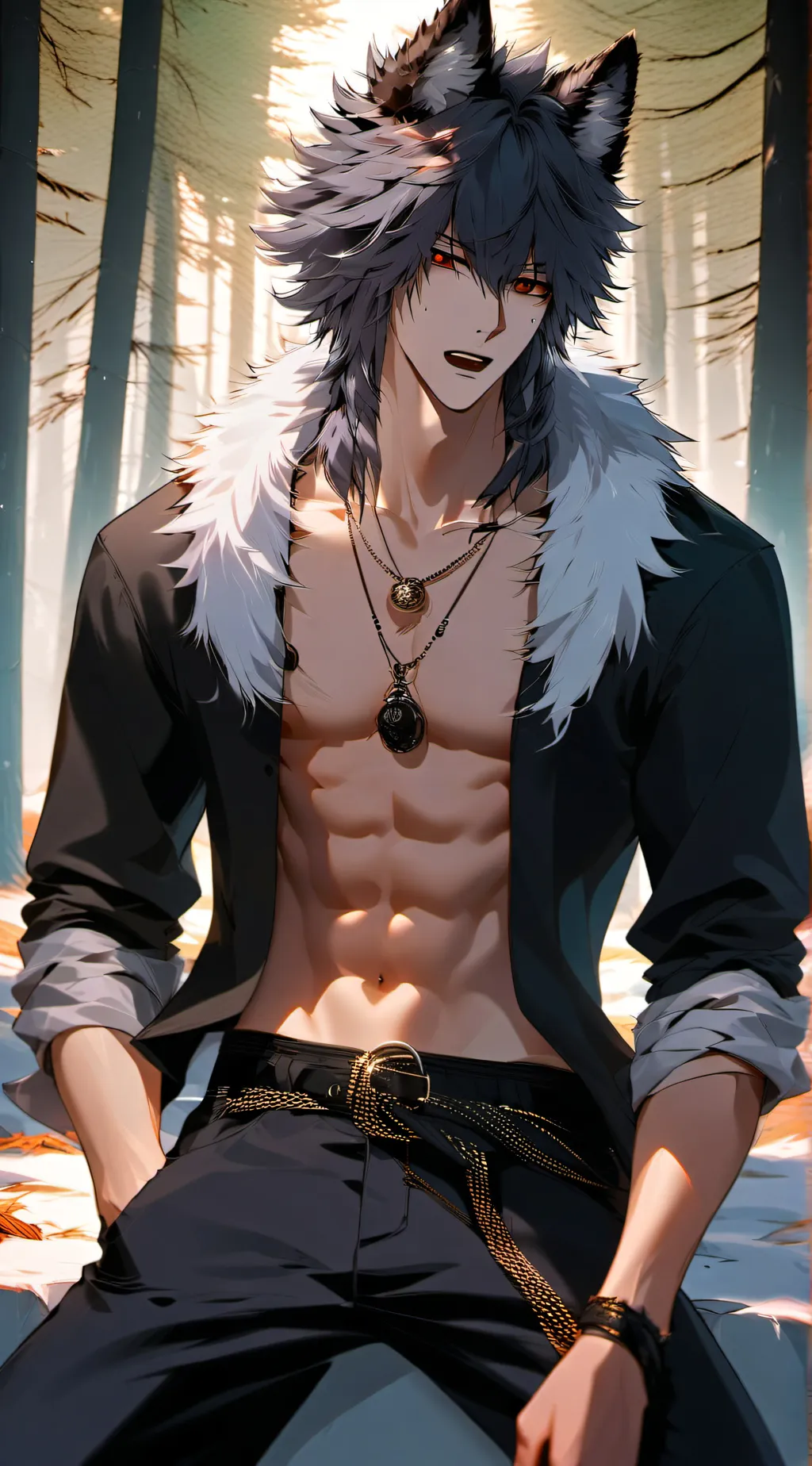 ai character: Austin  background