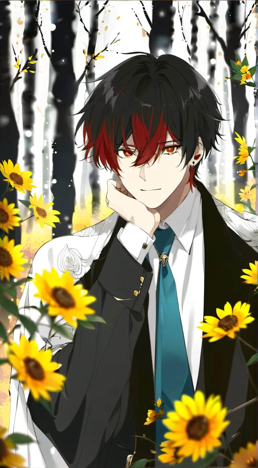 ai character: Isaak  background