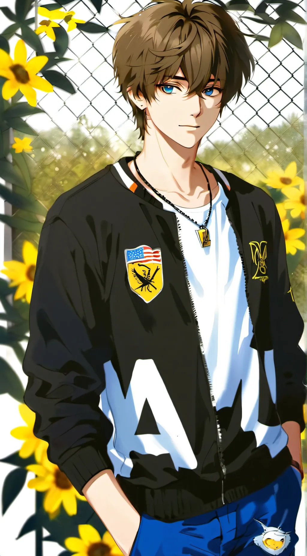 ai character: Wade background