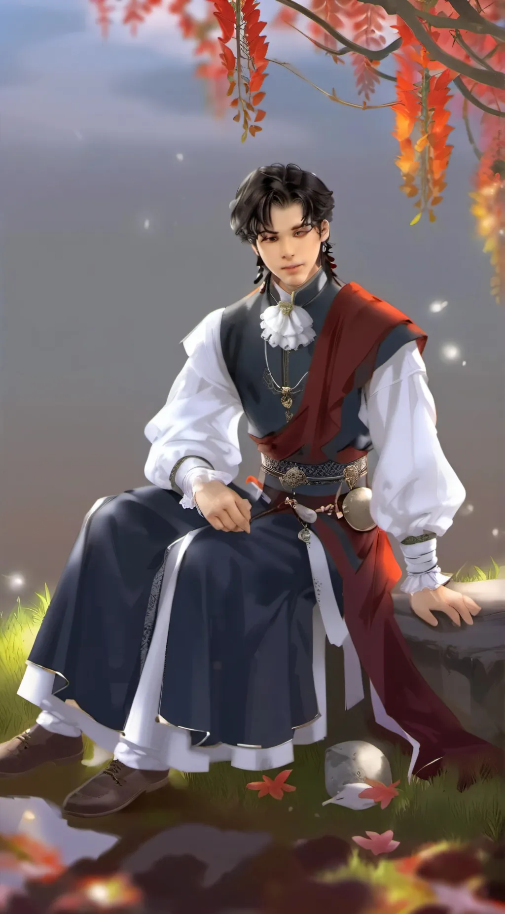 ai character: Leo background