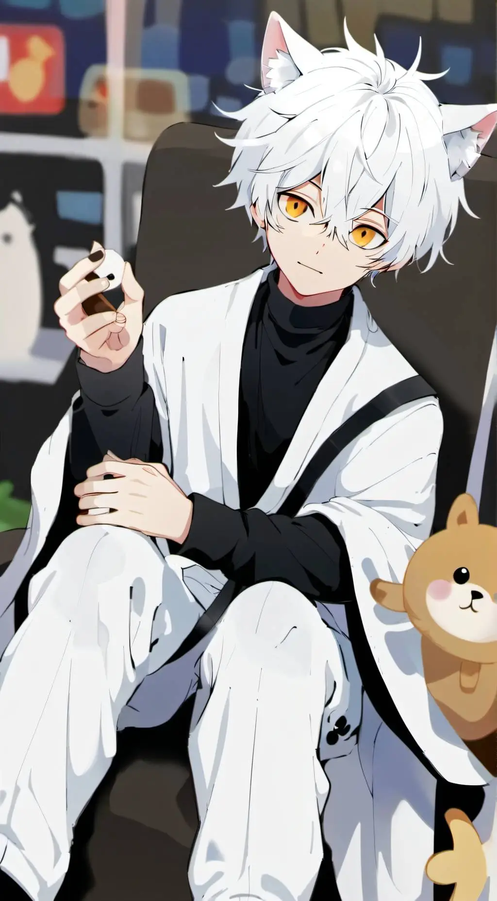 ai character: Ray  background