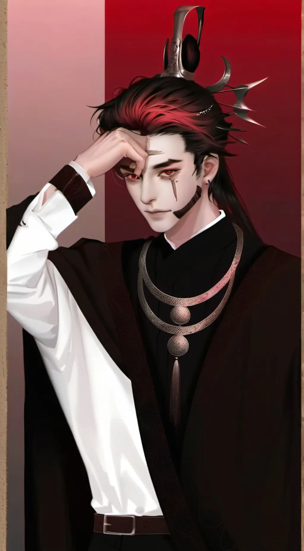 ai character: Khai  background