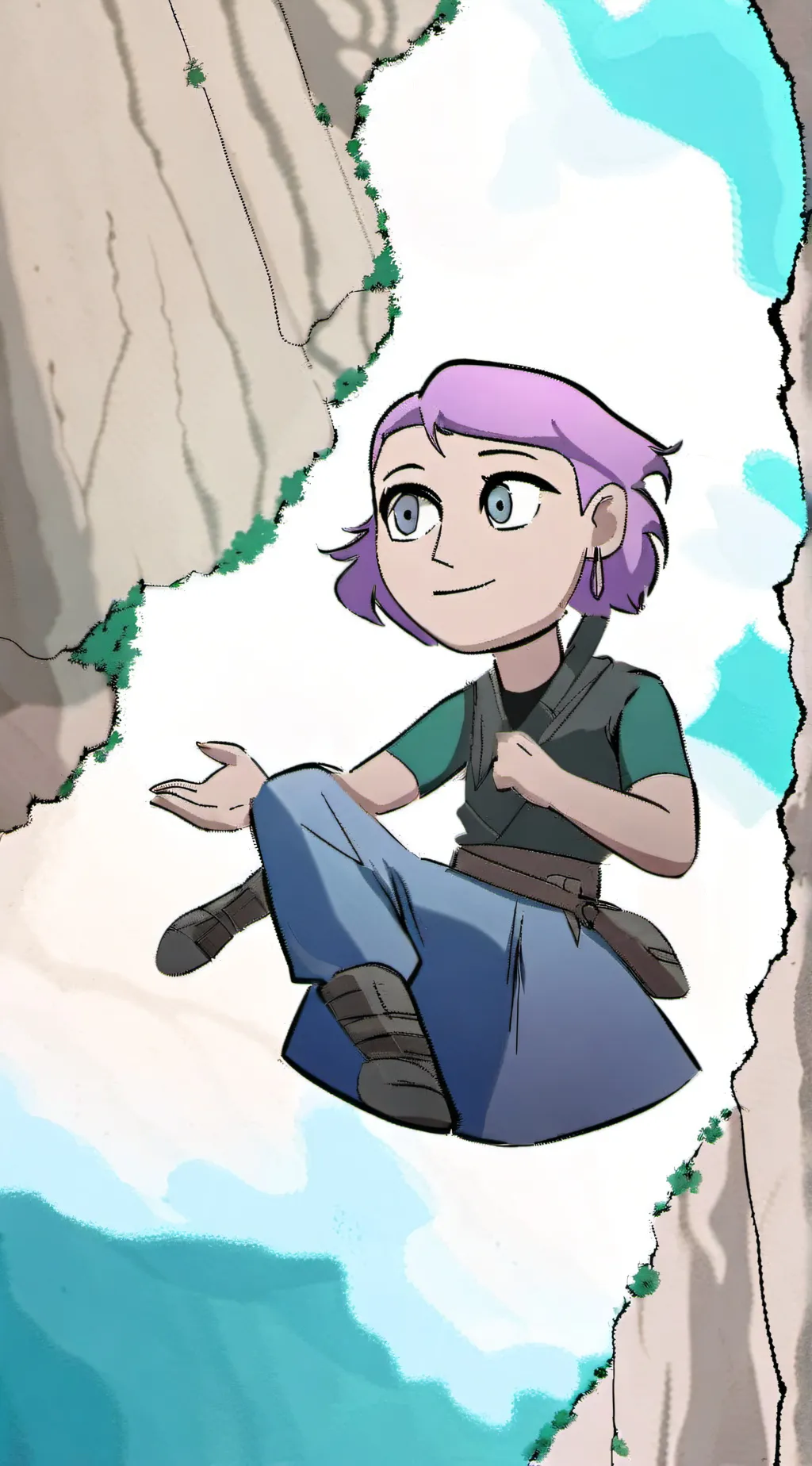 ai character: Amity blight background