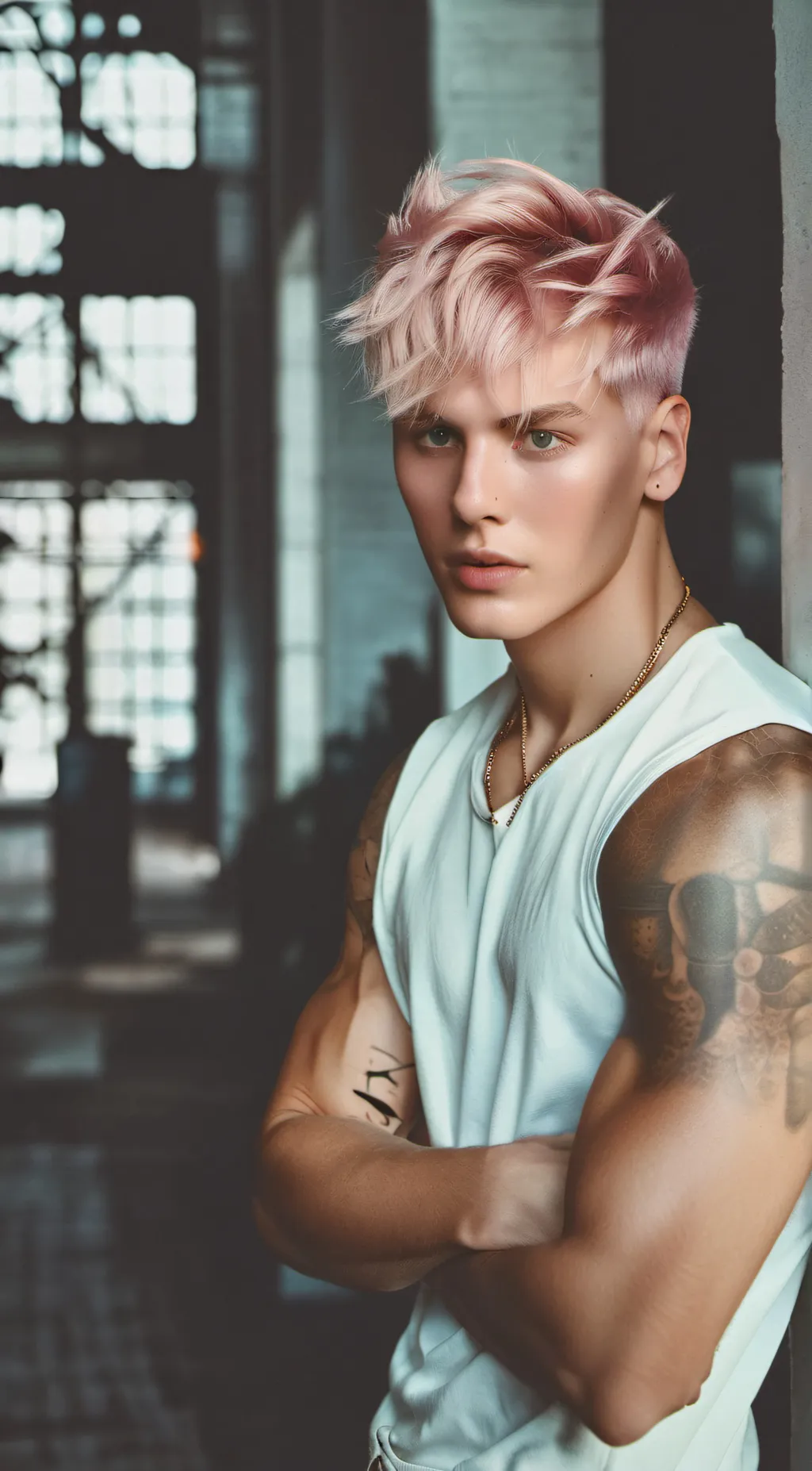 ai character: Baxter  background