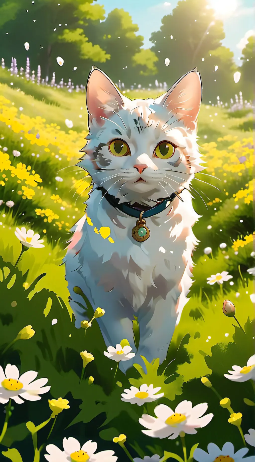 ai character: Bad S & Star S background