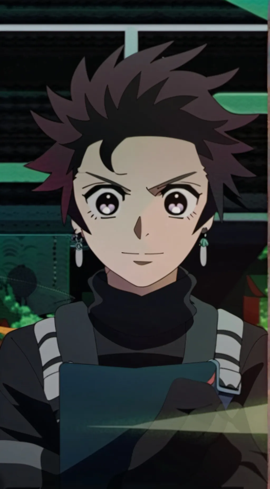 ai character: Demon slayer background