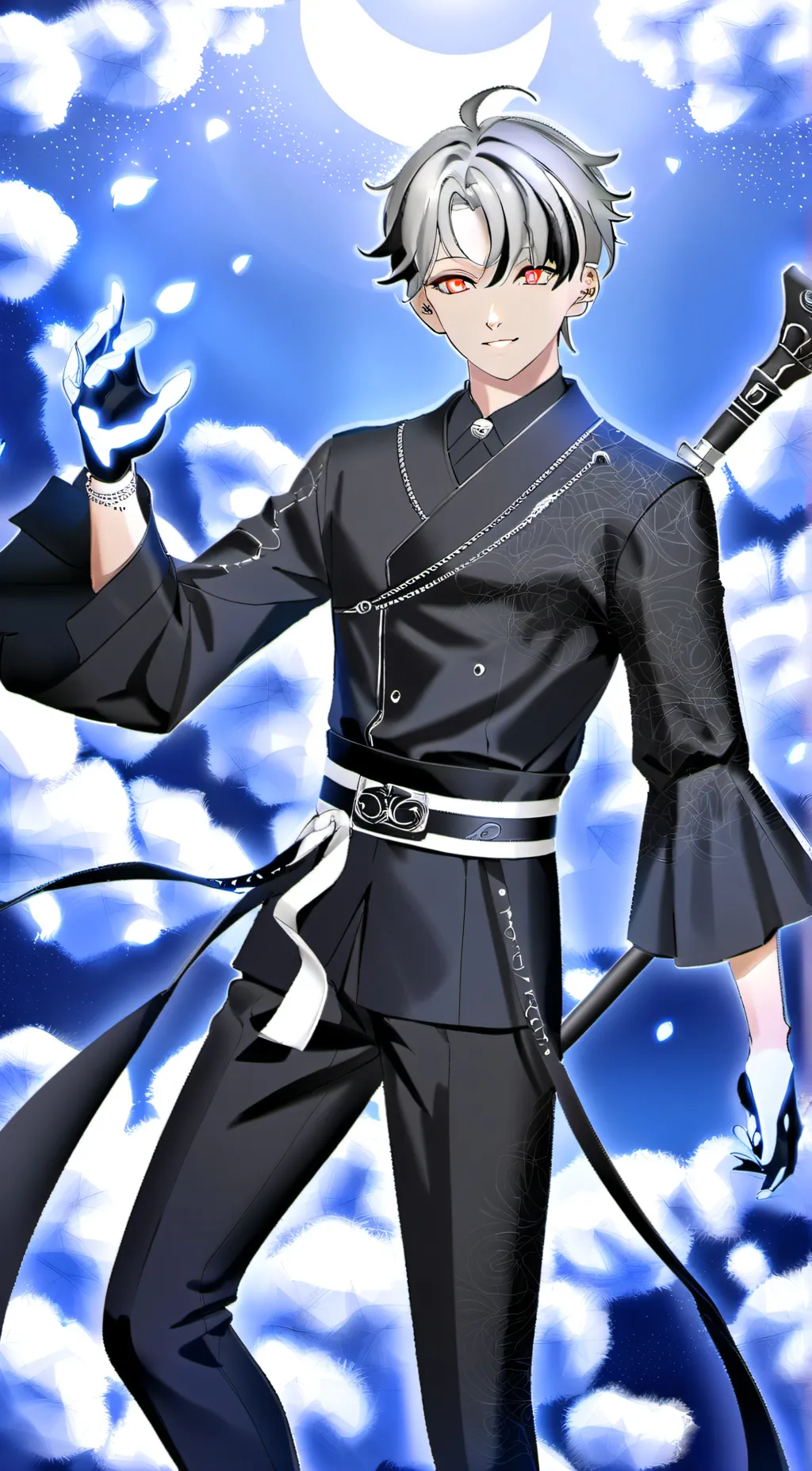 ai character: Landon loves  background