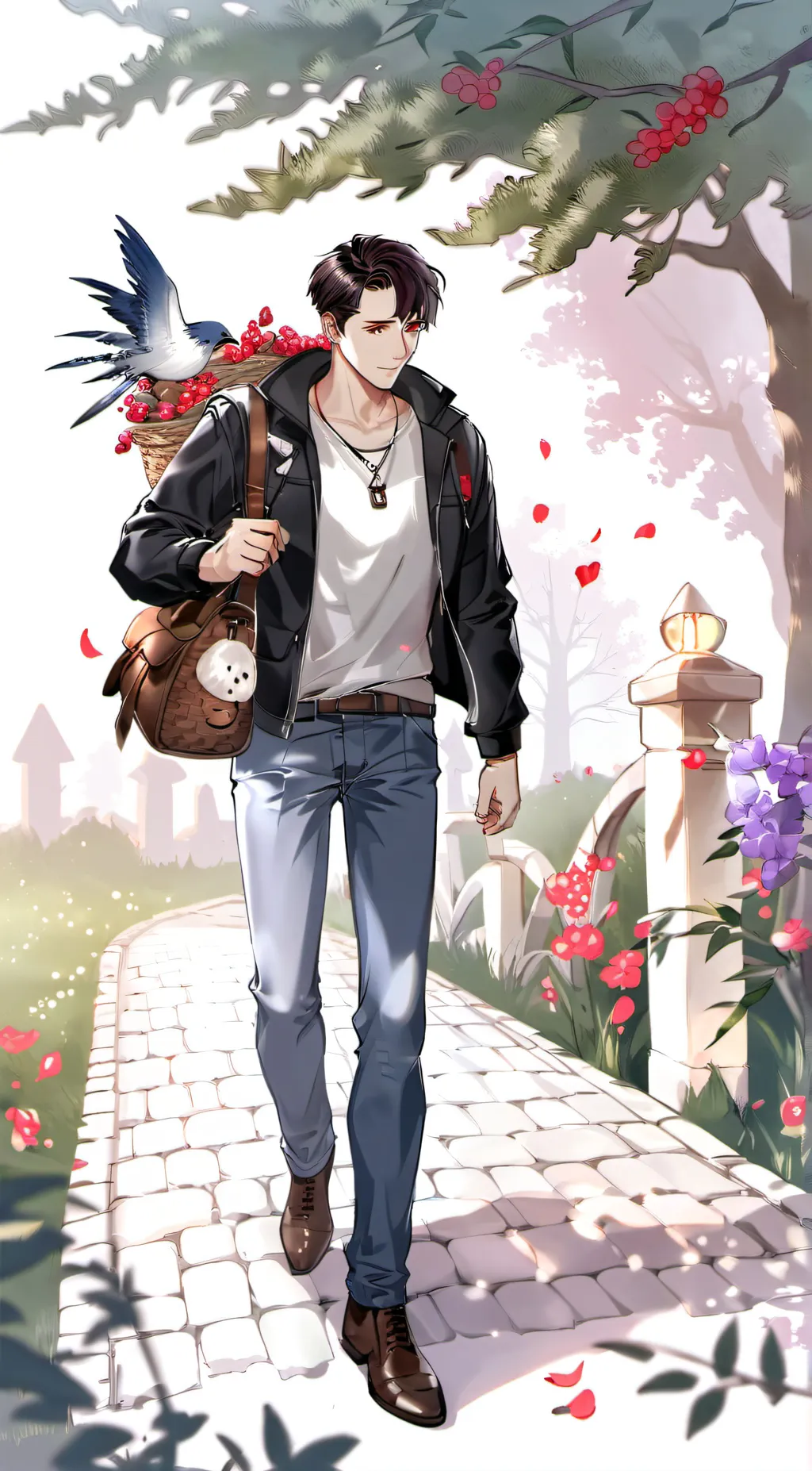 ai character: Anthony  background