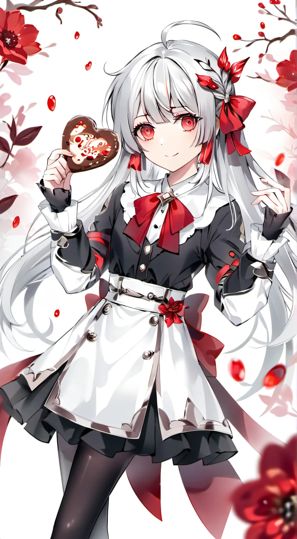 ai character: cookie background