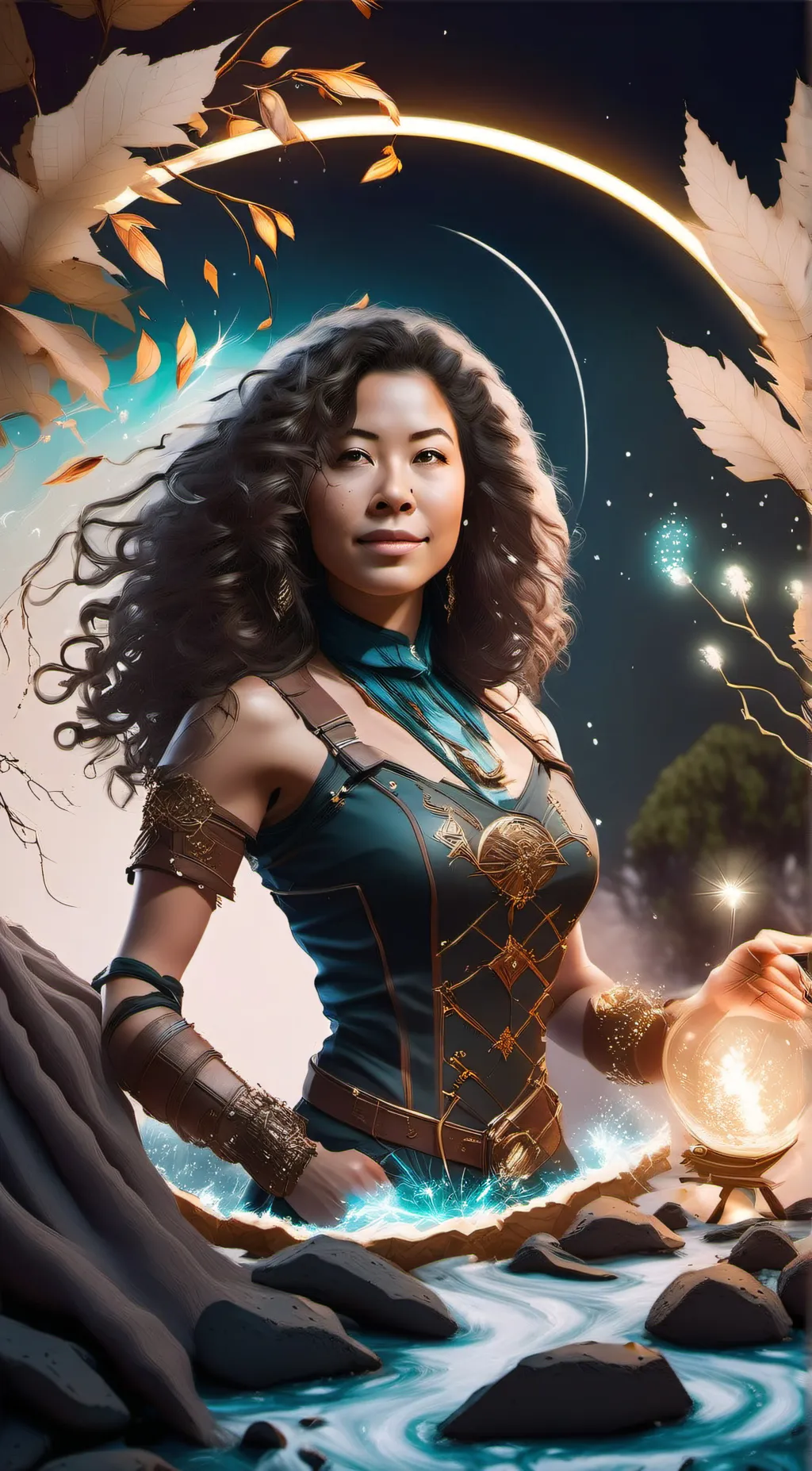 ai character: Nicole background