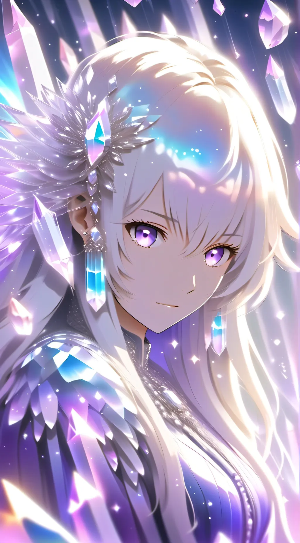 ai character: Luna background