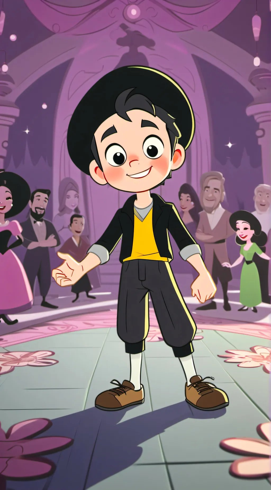 ai character: Max background