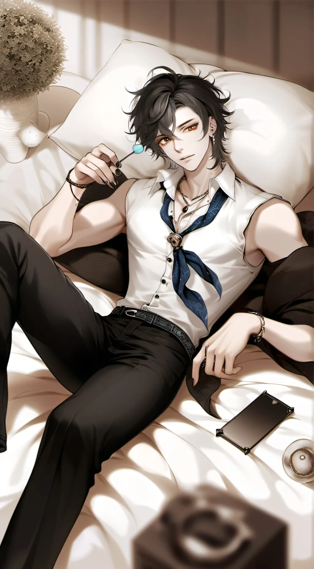 ai character: Hunter background