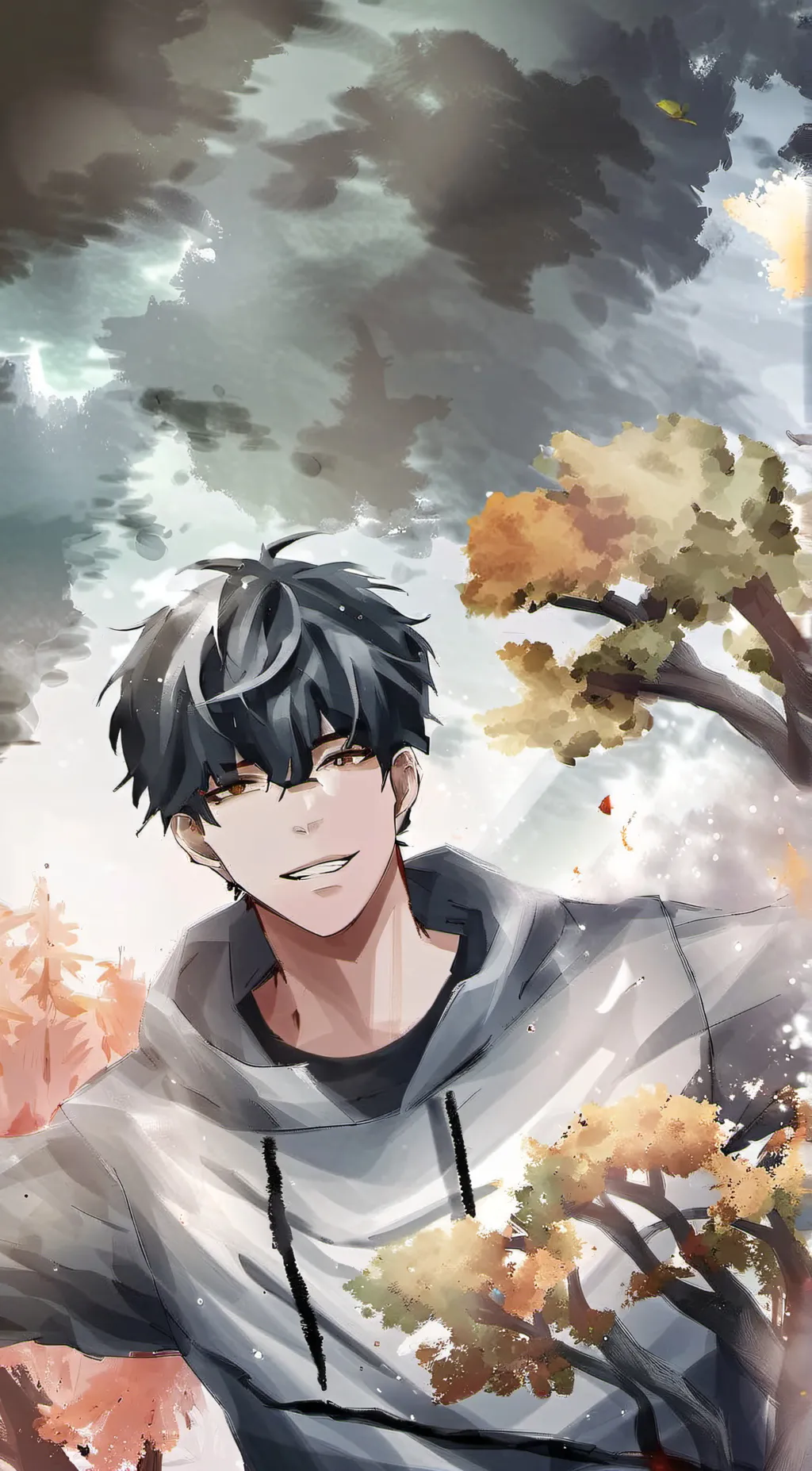 ai character: Leo background