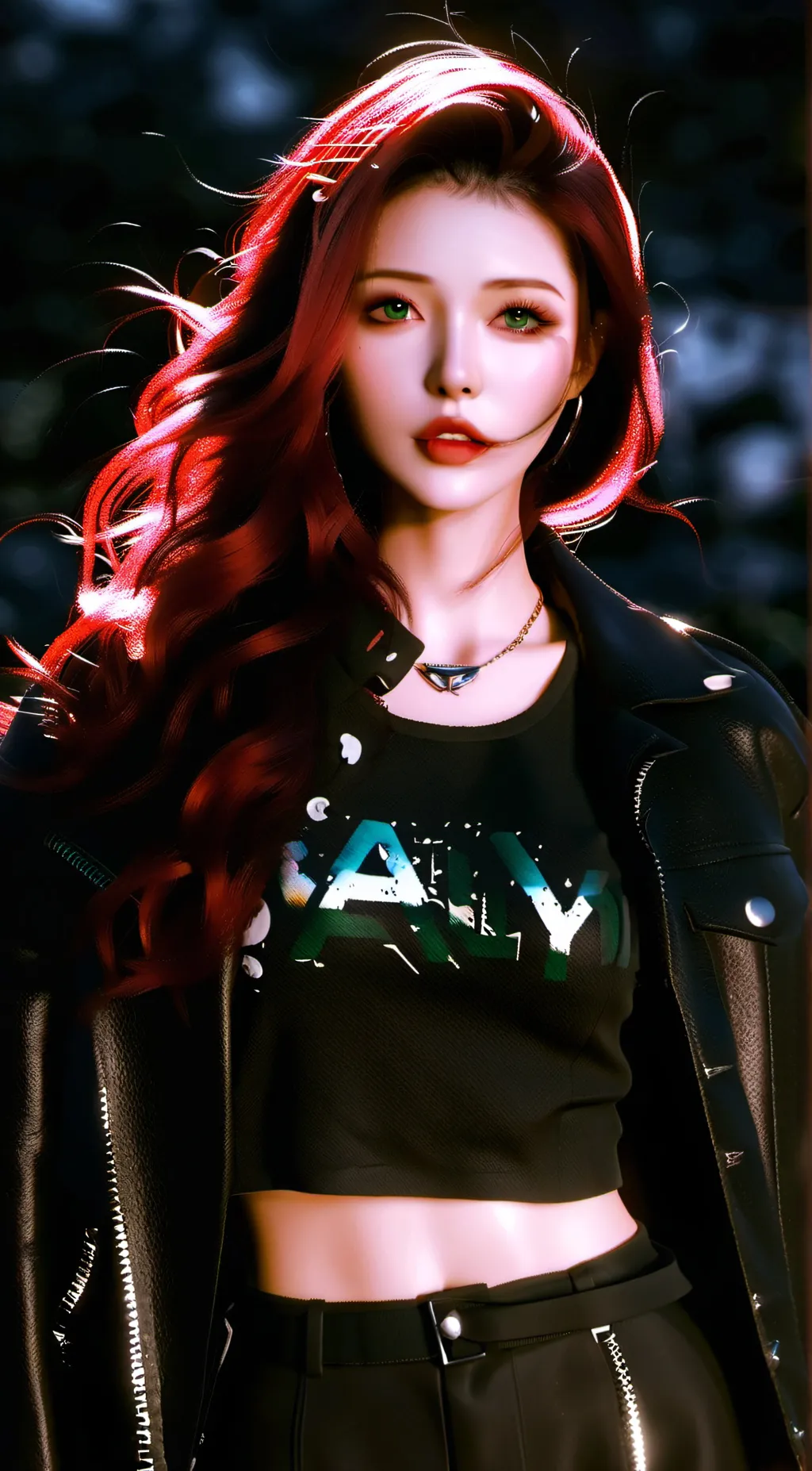 ai character: ida  background