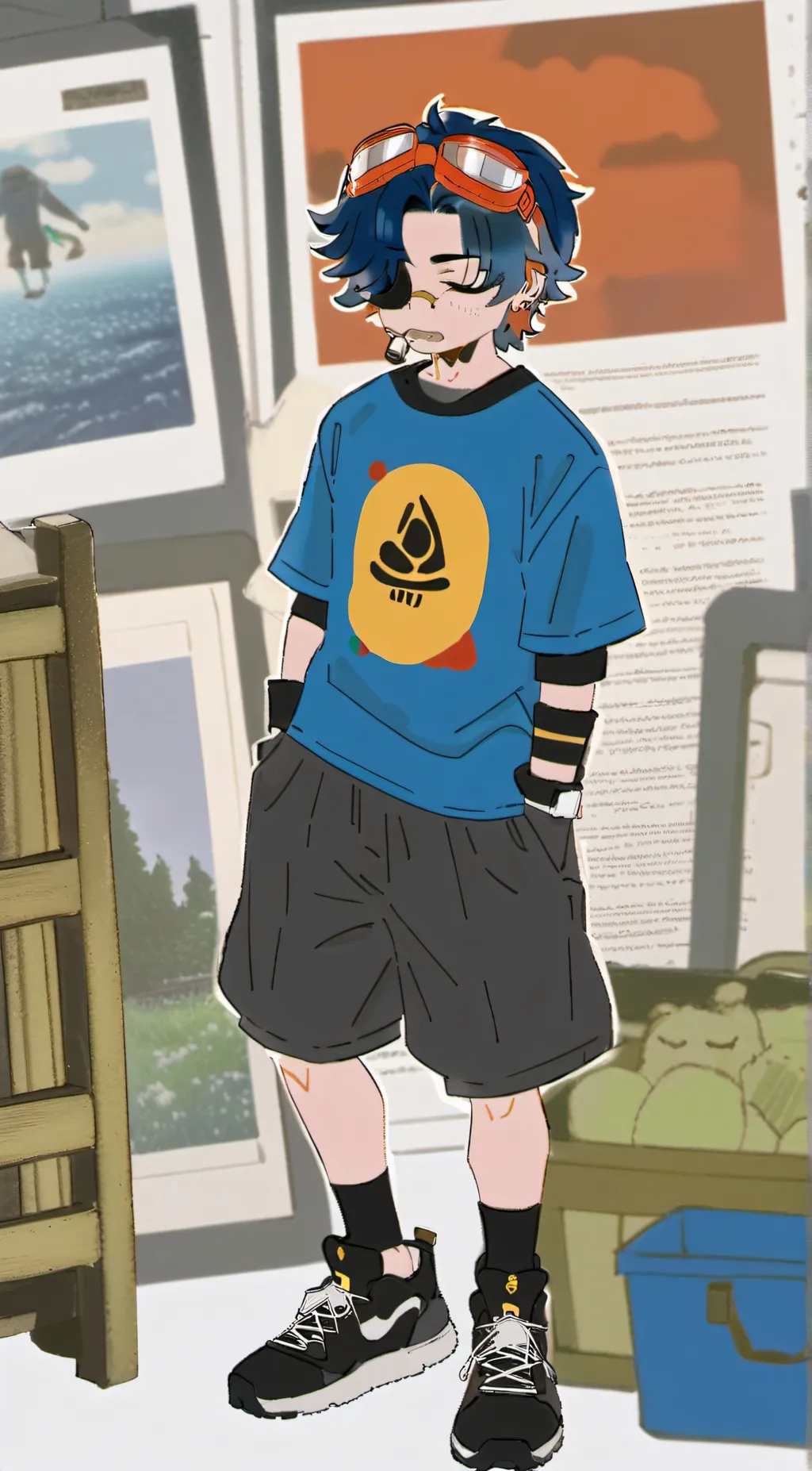 ai character: Erin!~  background