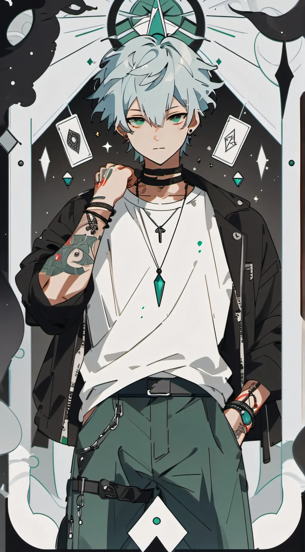 ai character: Lucas background