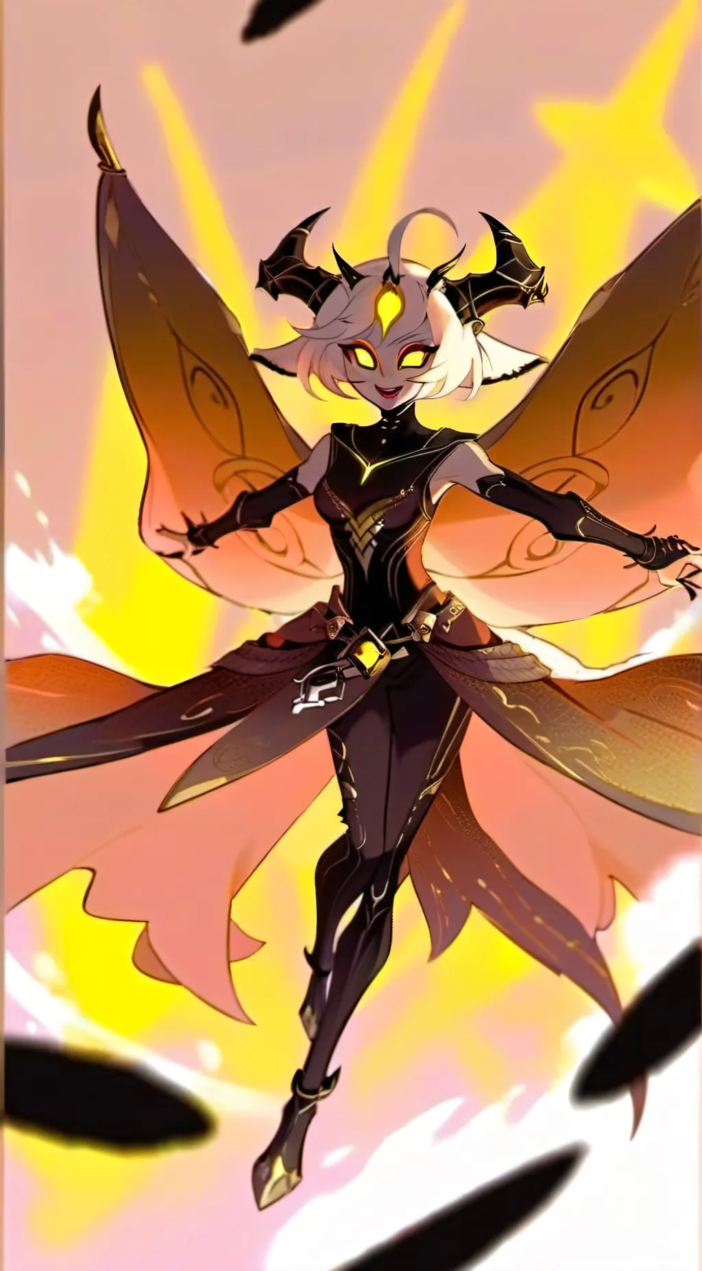 ai character: Bee-lzebub background