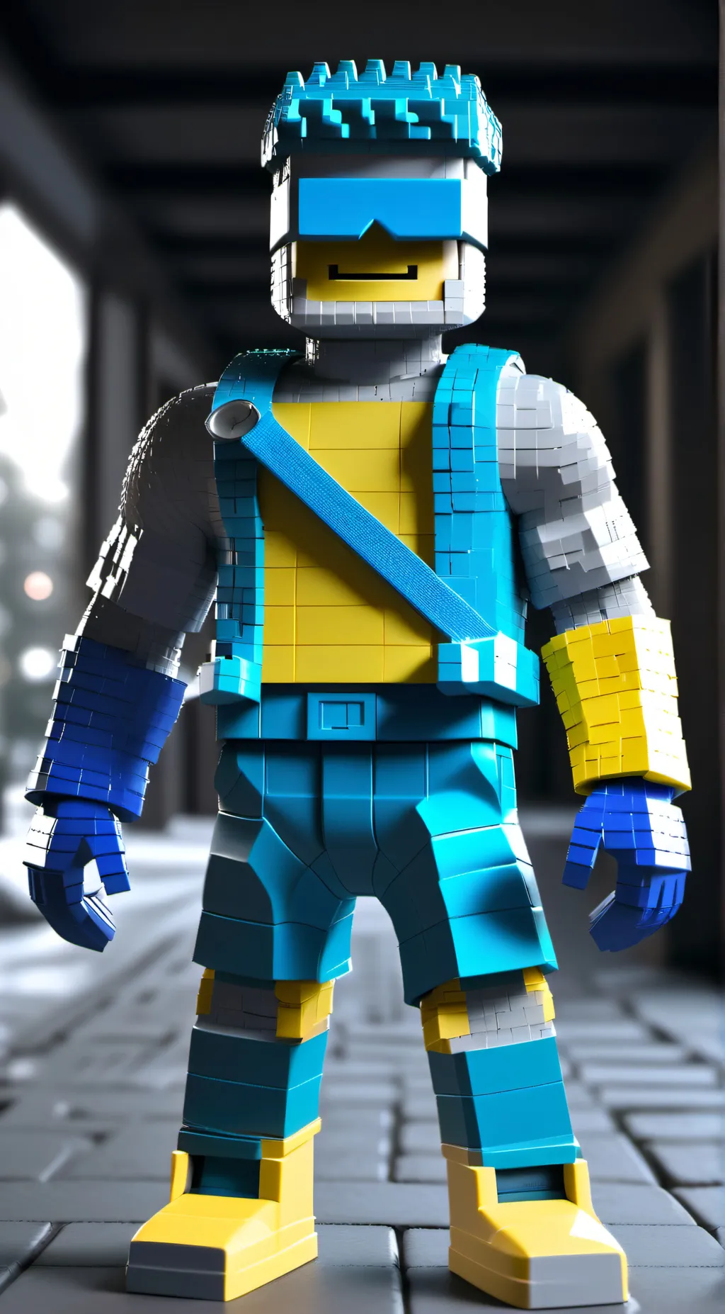 ai character: Ro Bloxxer background