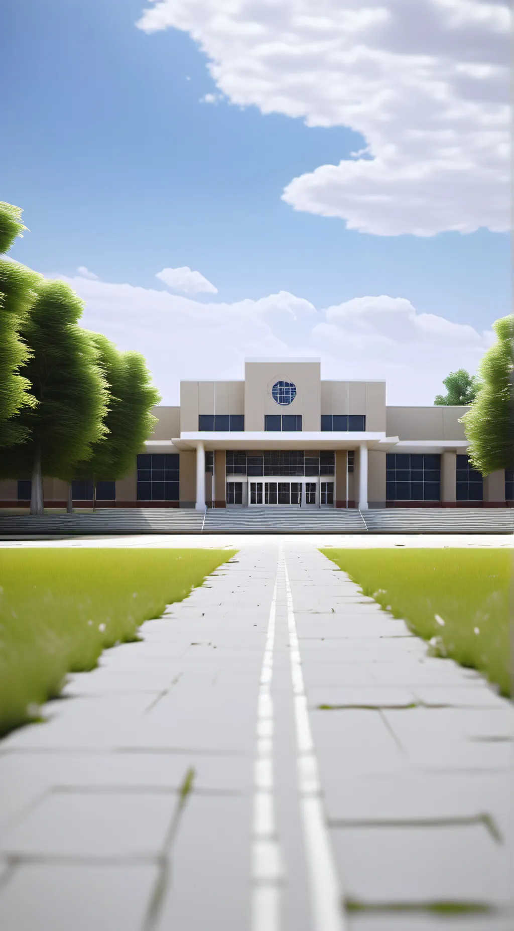 ai character: Popular girl (you) background