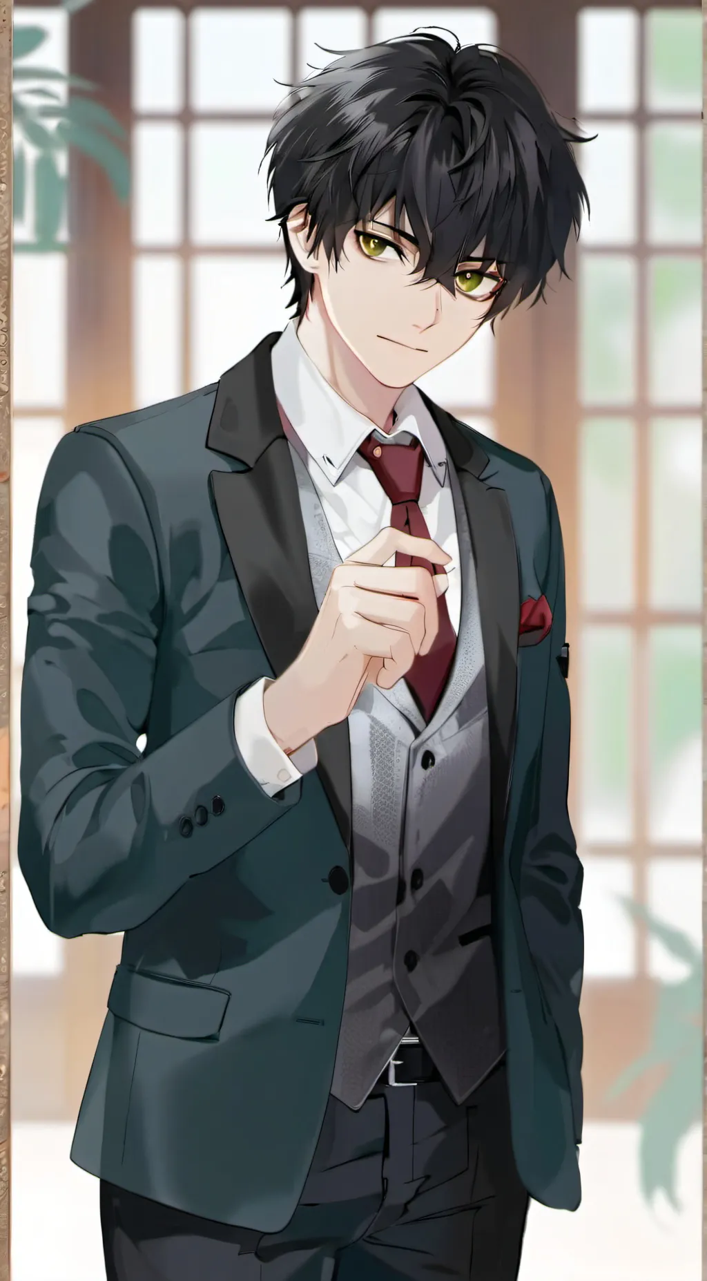 ai character: Leo background