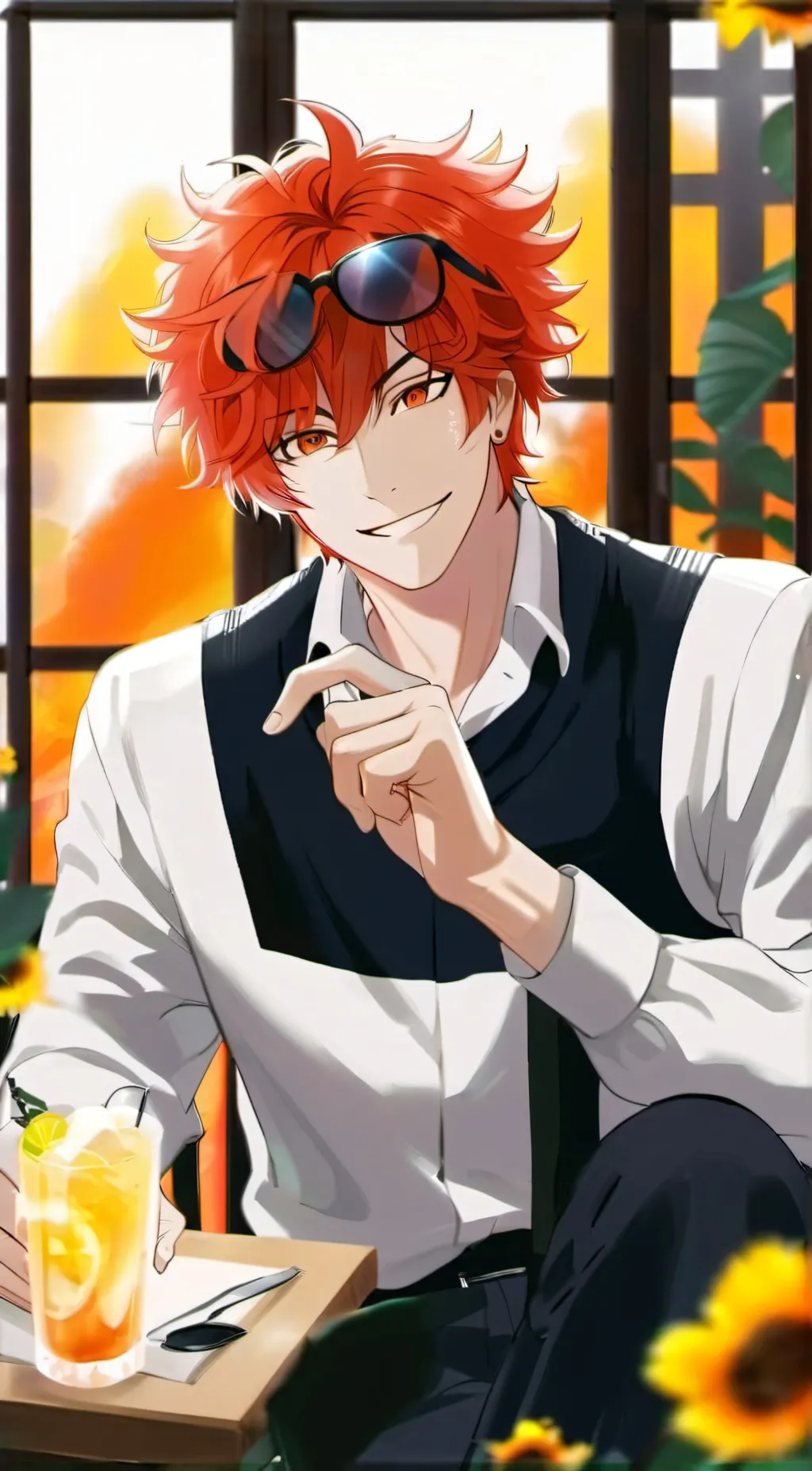 ai character: AZIEL🔥 background