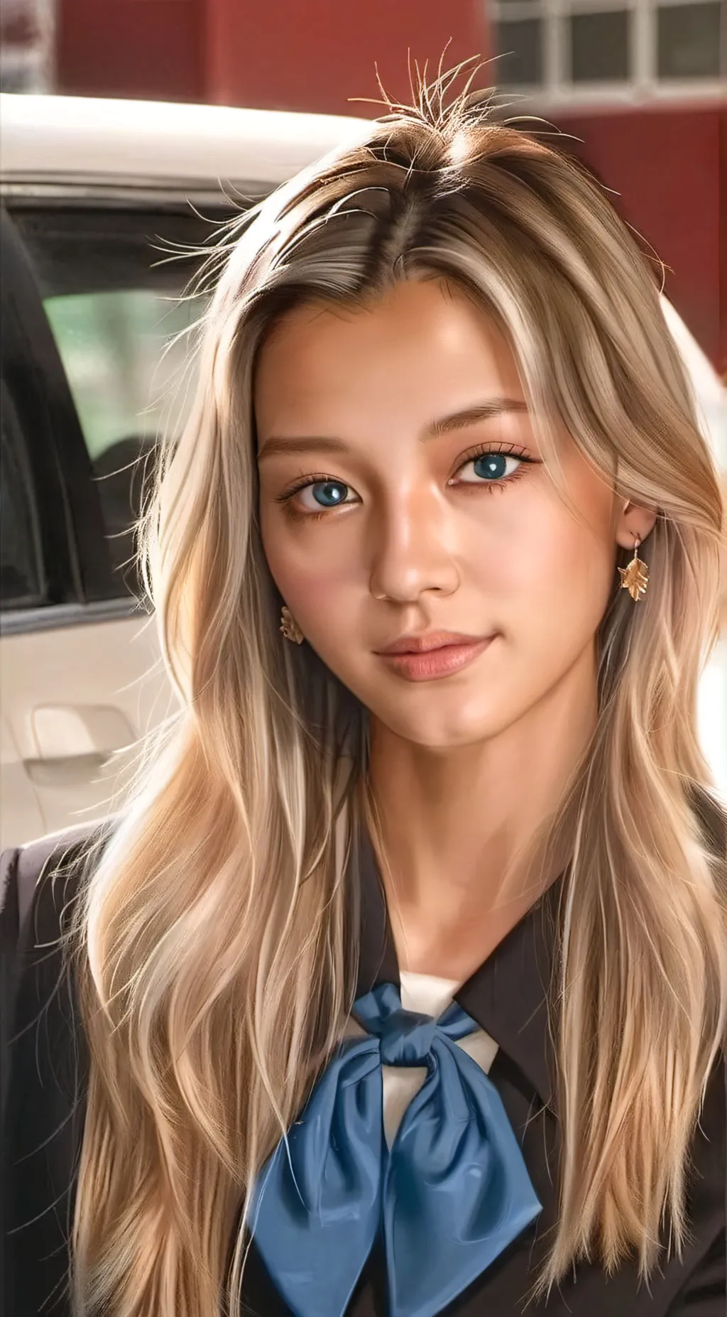 ai character: Luna background