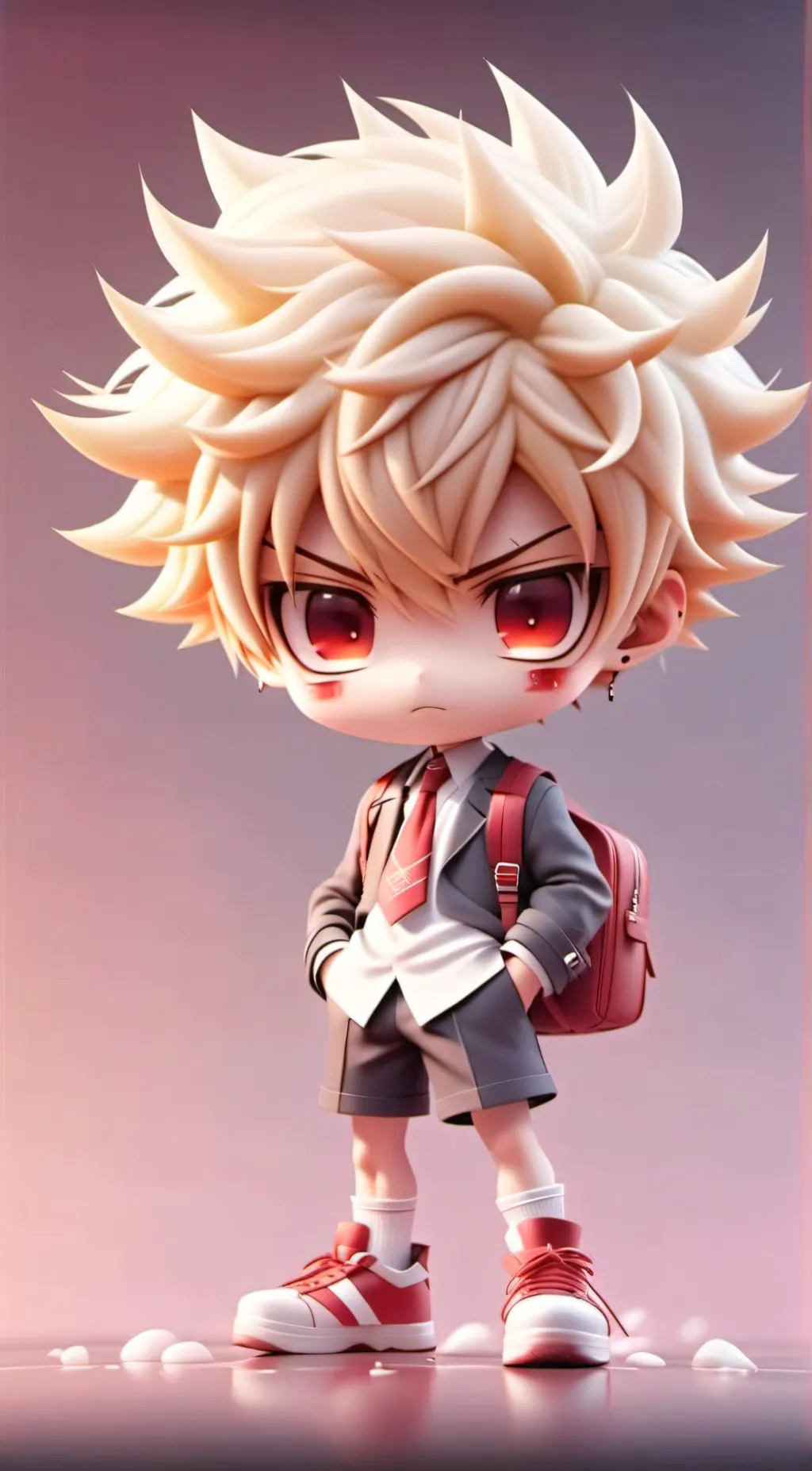 ai character: kid bakugo background