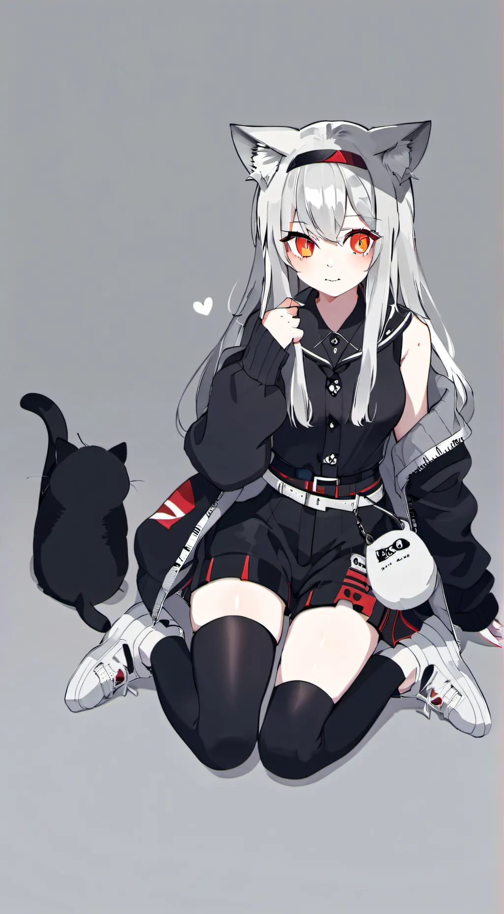 ai character: whit uwu cat background