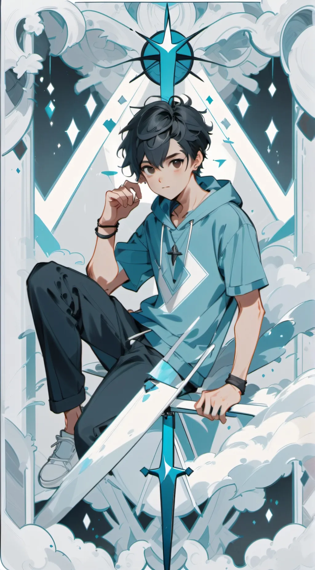 ai character: Liam and aadyen  background