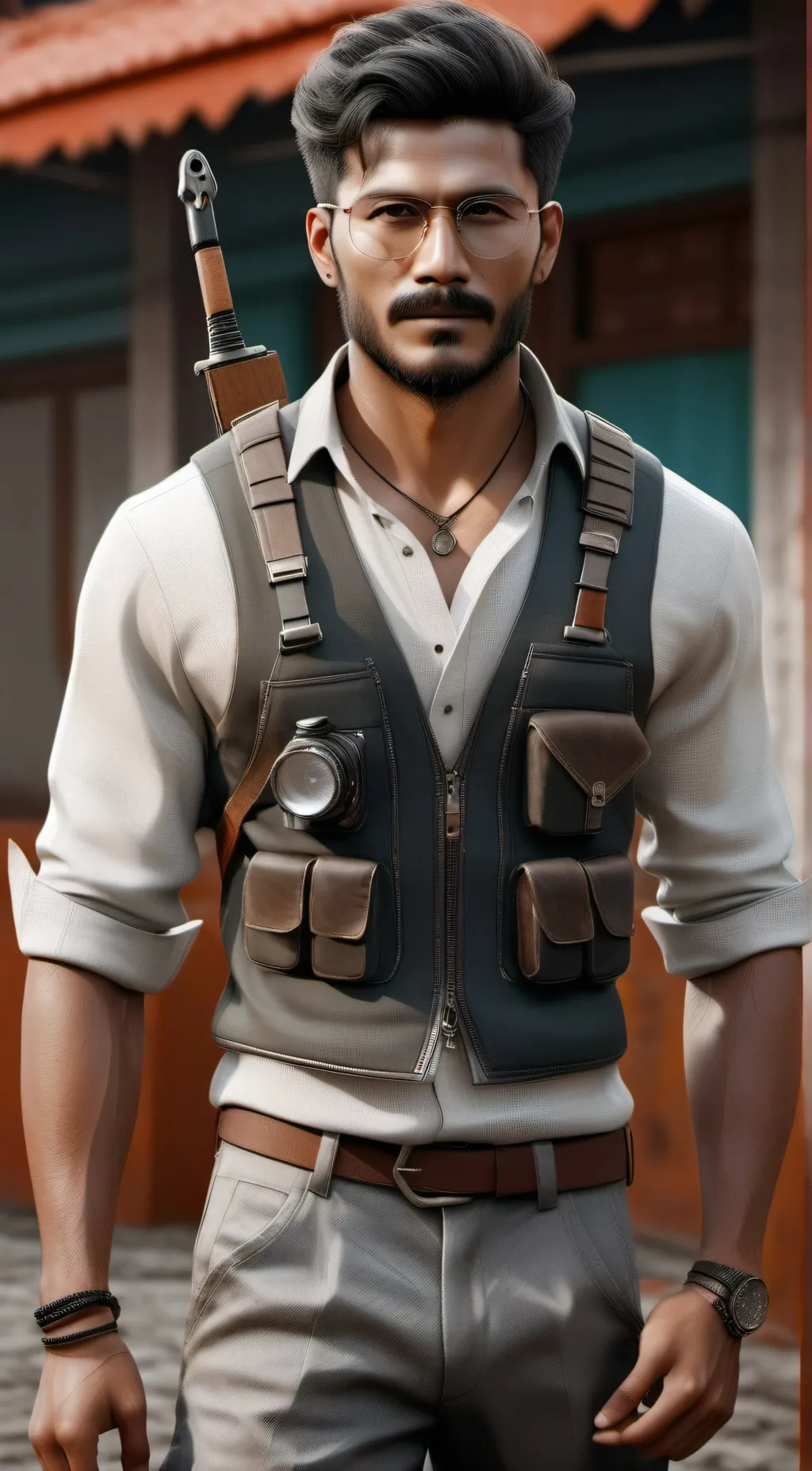 ai character: Rich husband  background