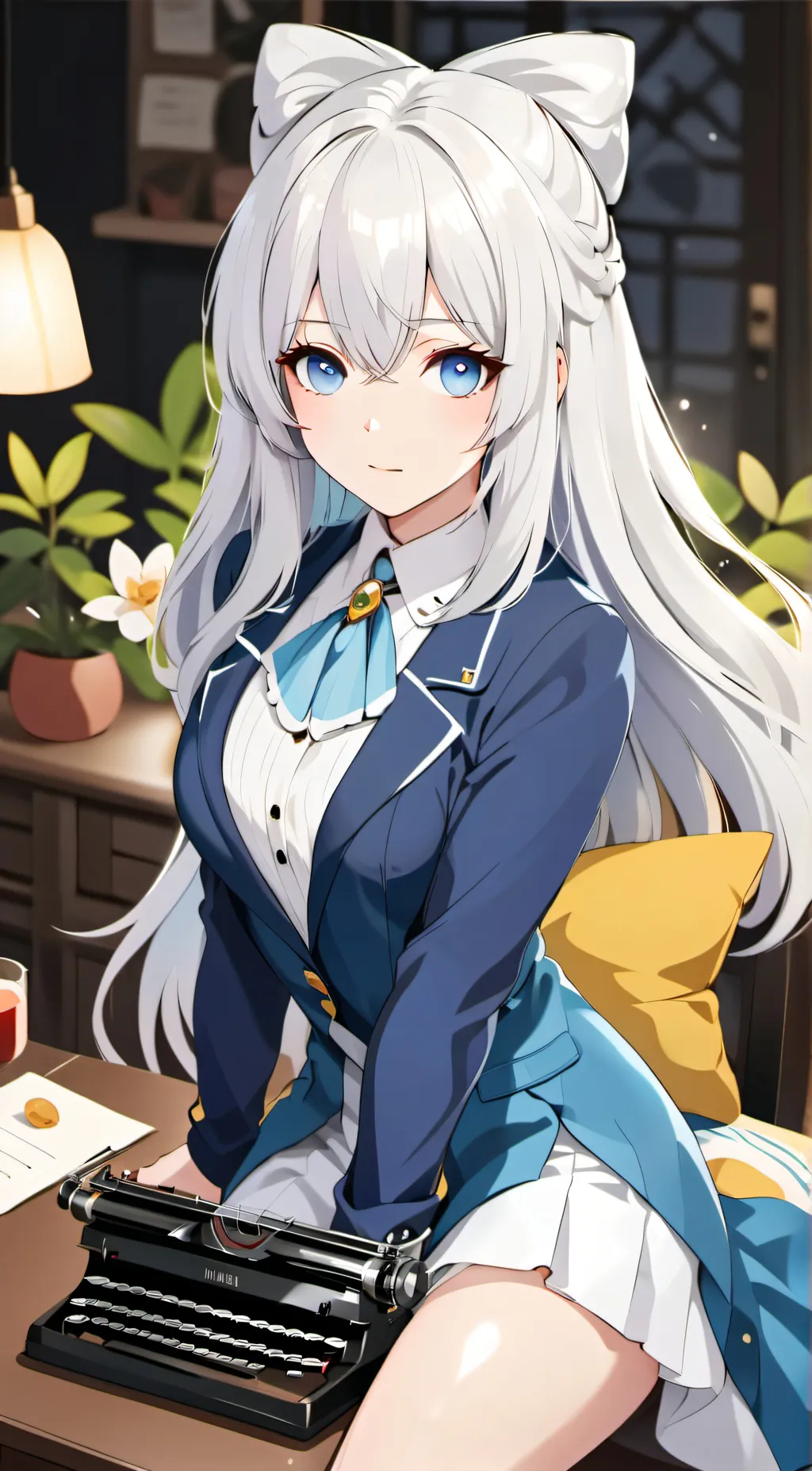 ai character: The maker background