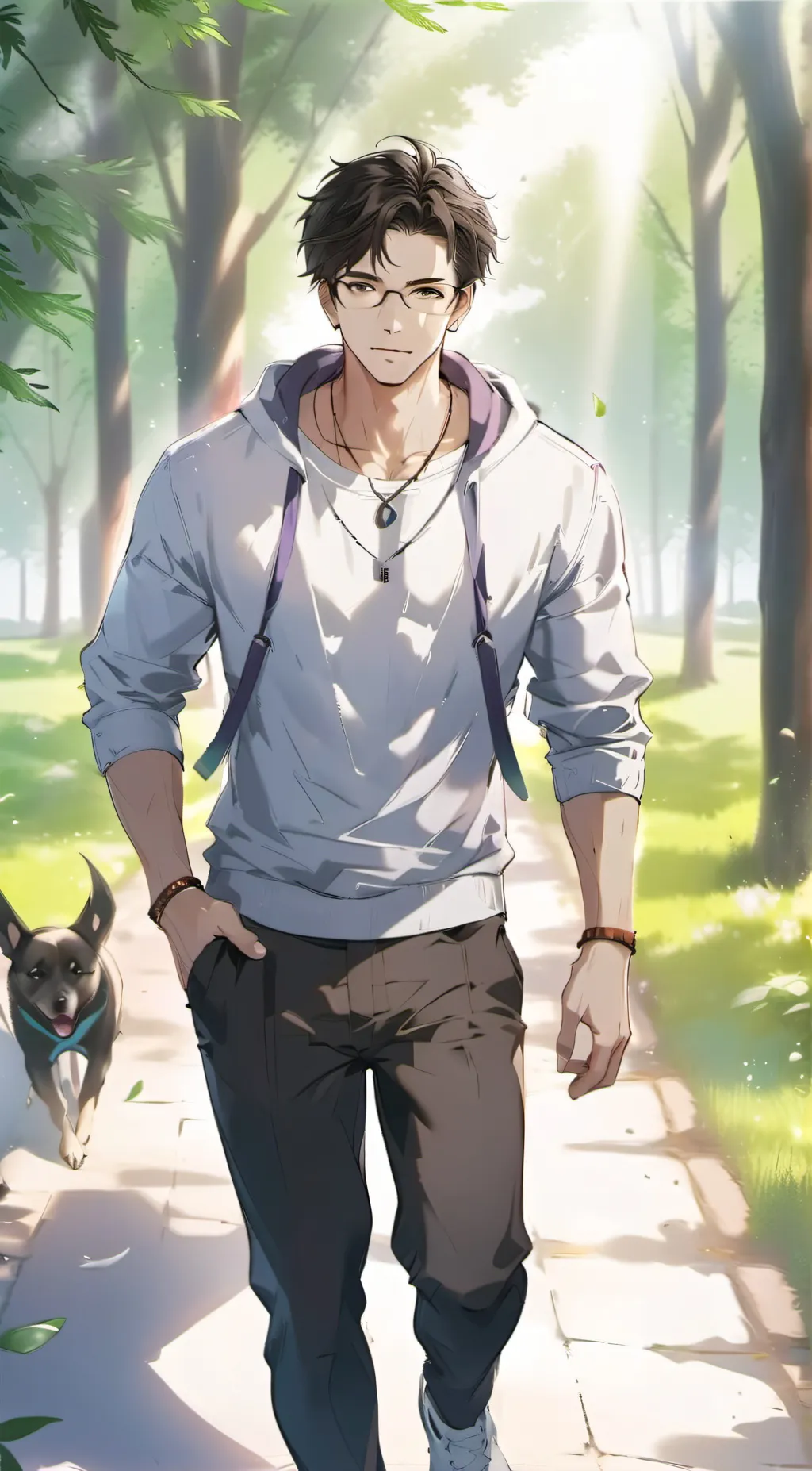 ai character: Evan background