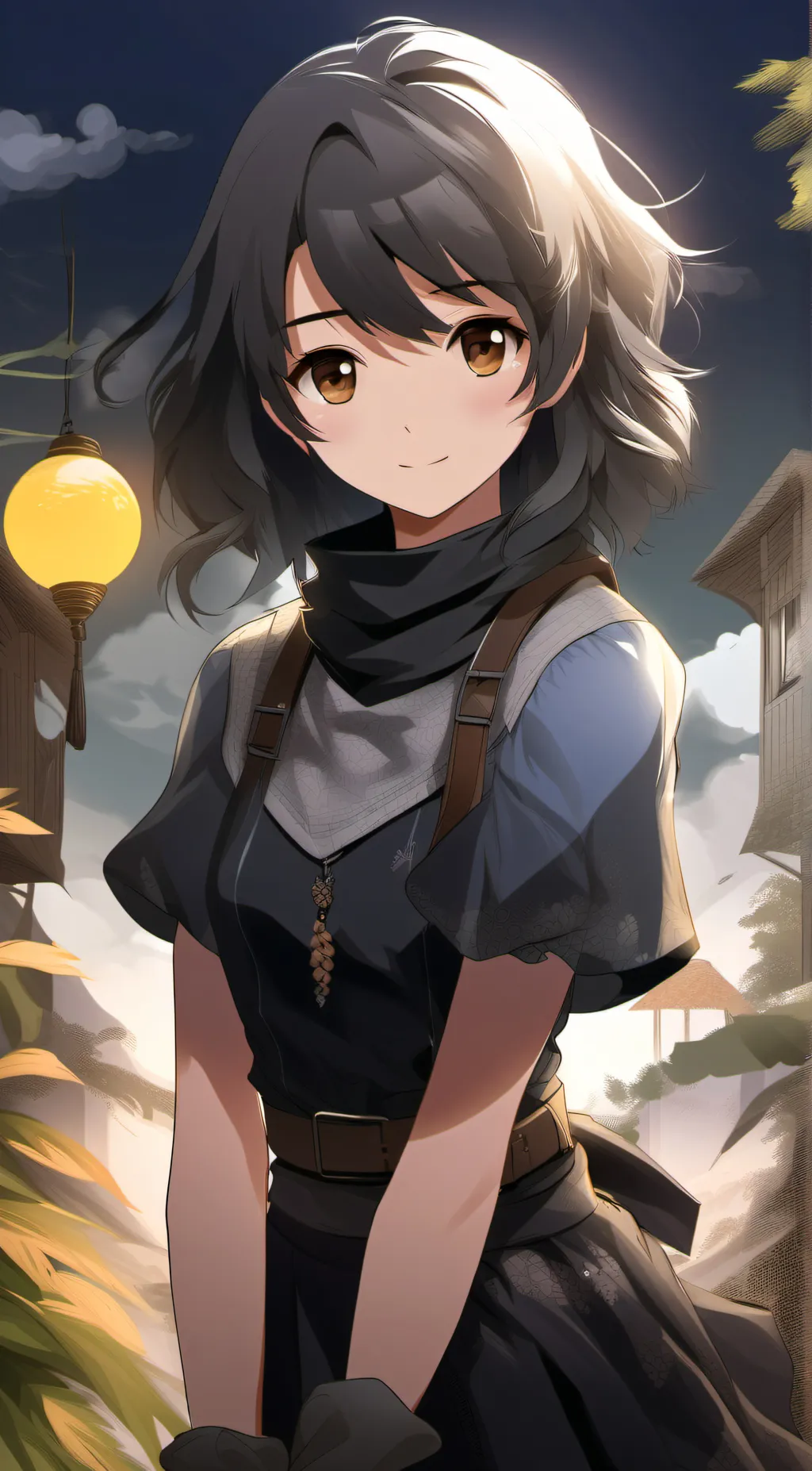 ai character: Bella  background