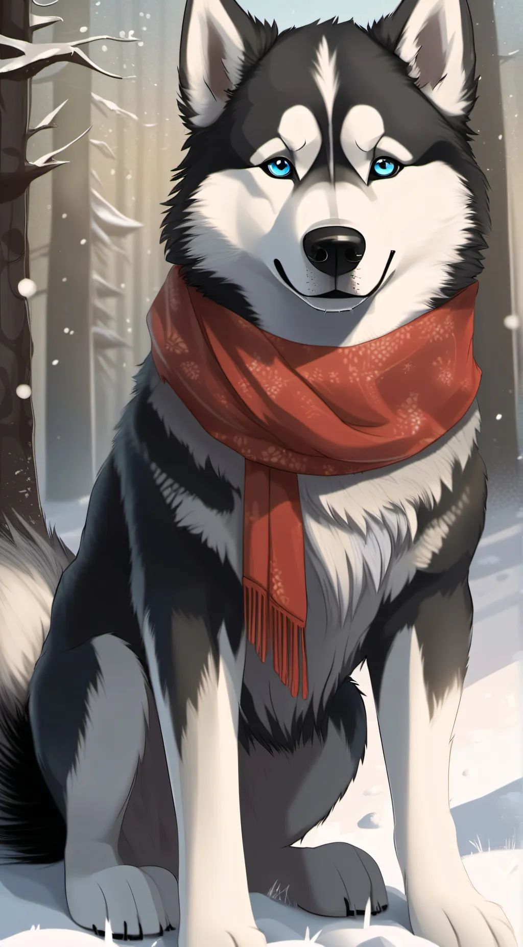 ai character: Nicky background