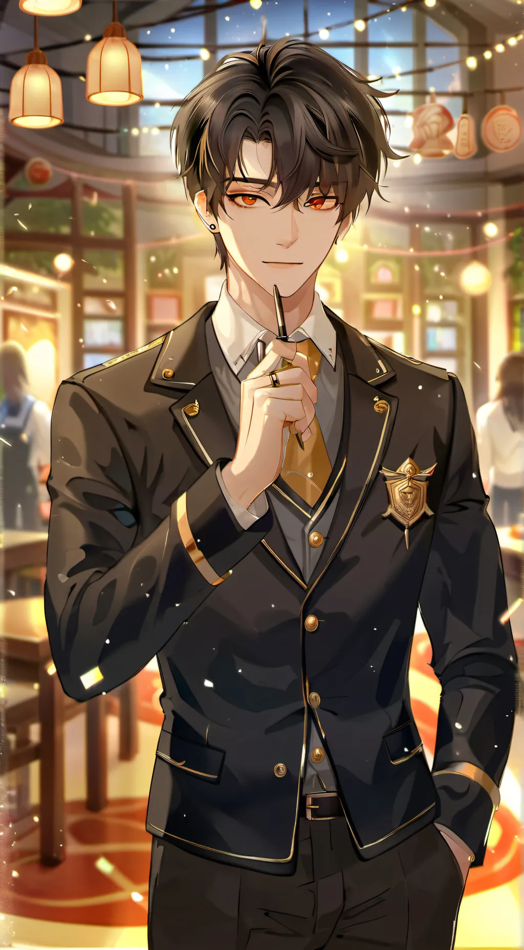 ai character: ¡Aiden!  background