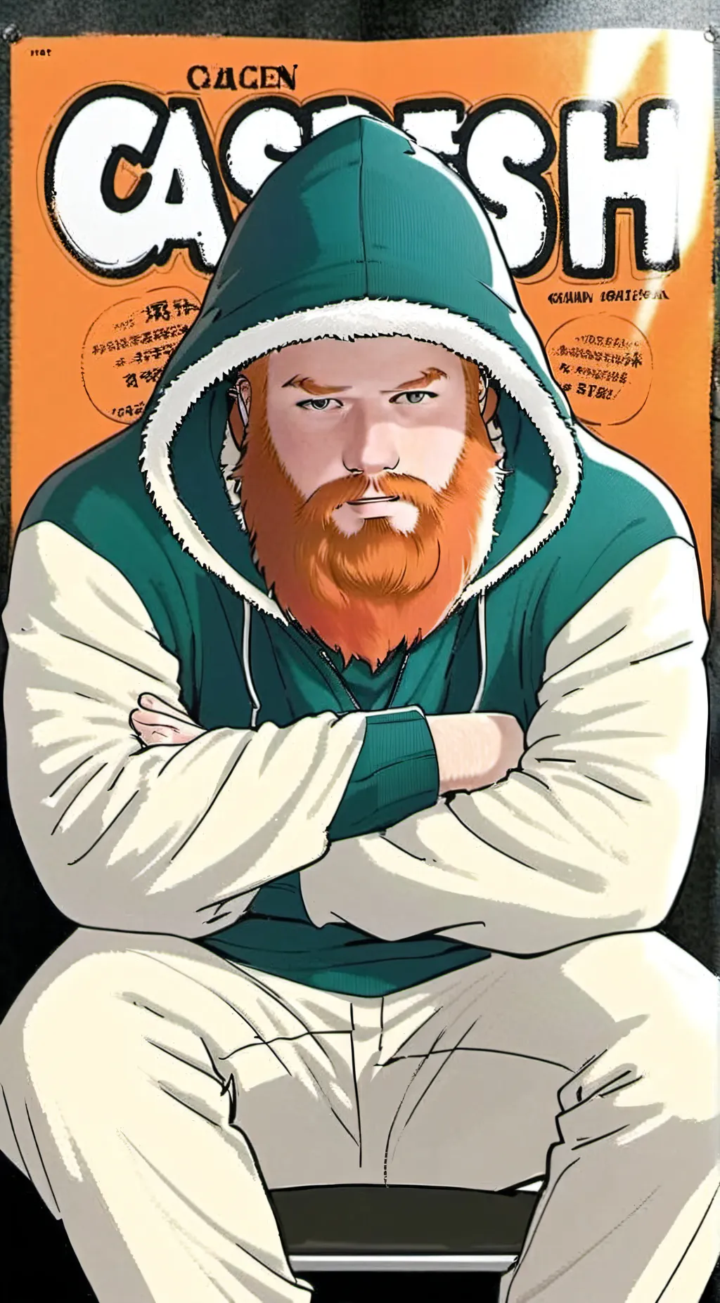 ai character: caseoh background